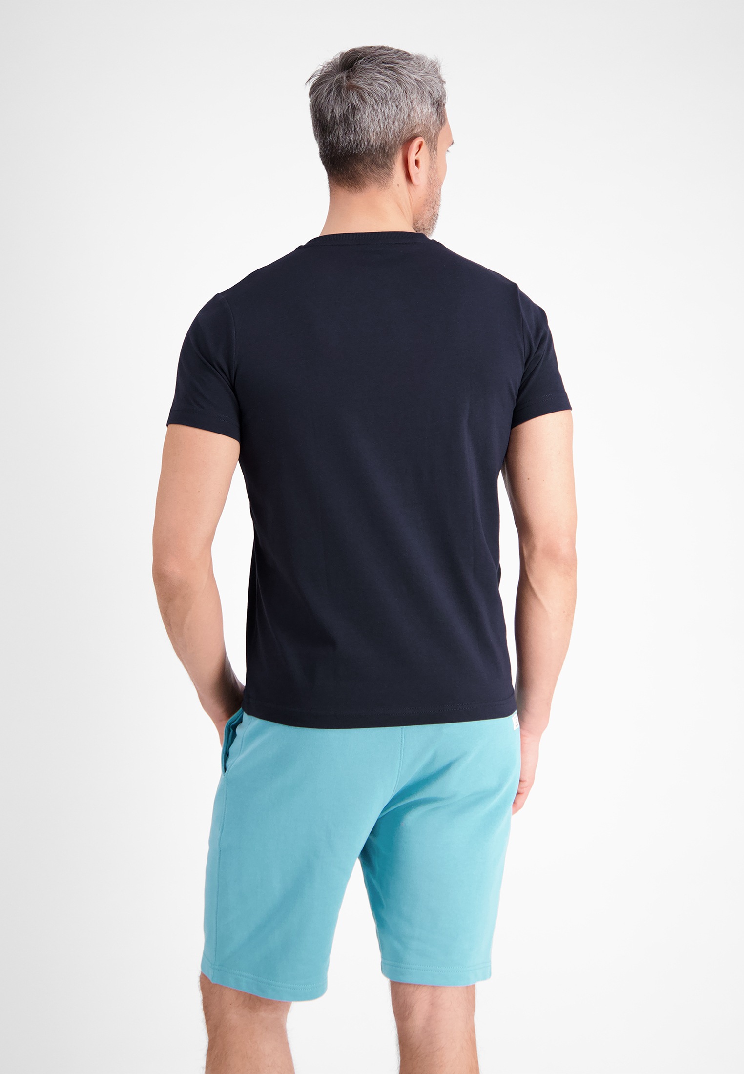 LERROS T-Shirt »LERROS T-Shirt mit Brustprint *Follow the sun*«