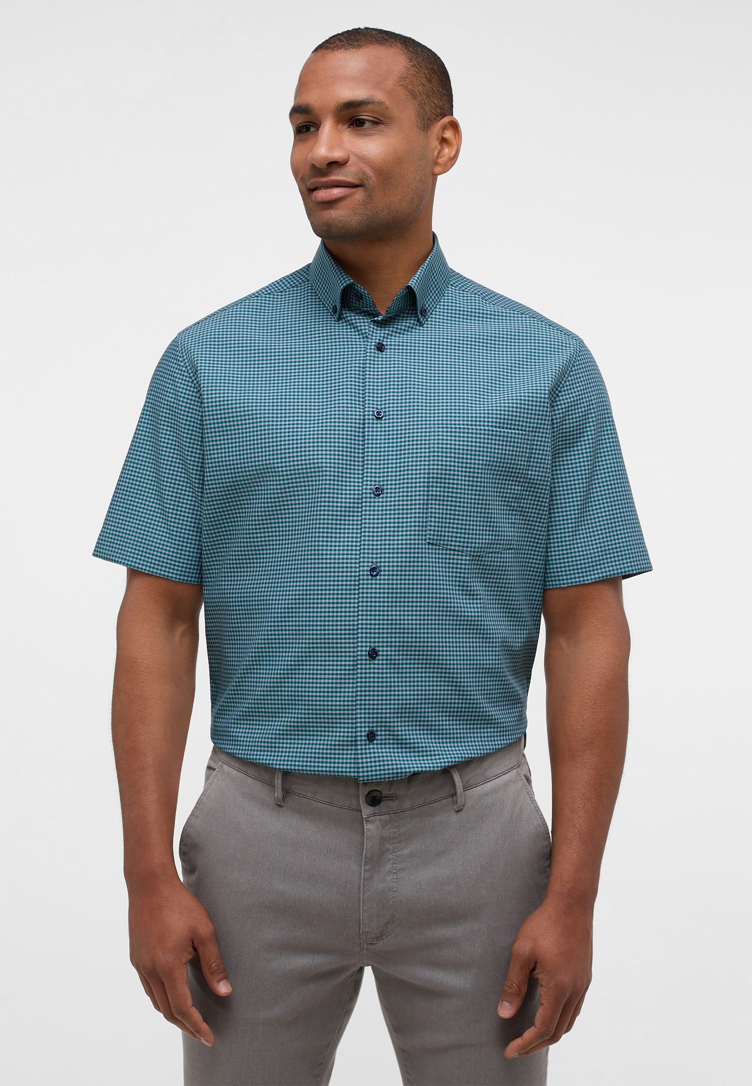 Eterna Kurzarmhemd »MODERN FIT«, NON IRON (bügelfrei)
