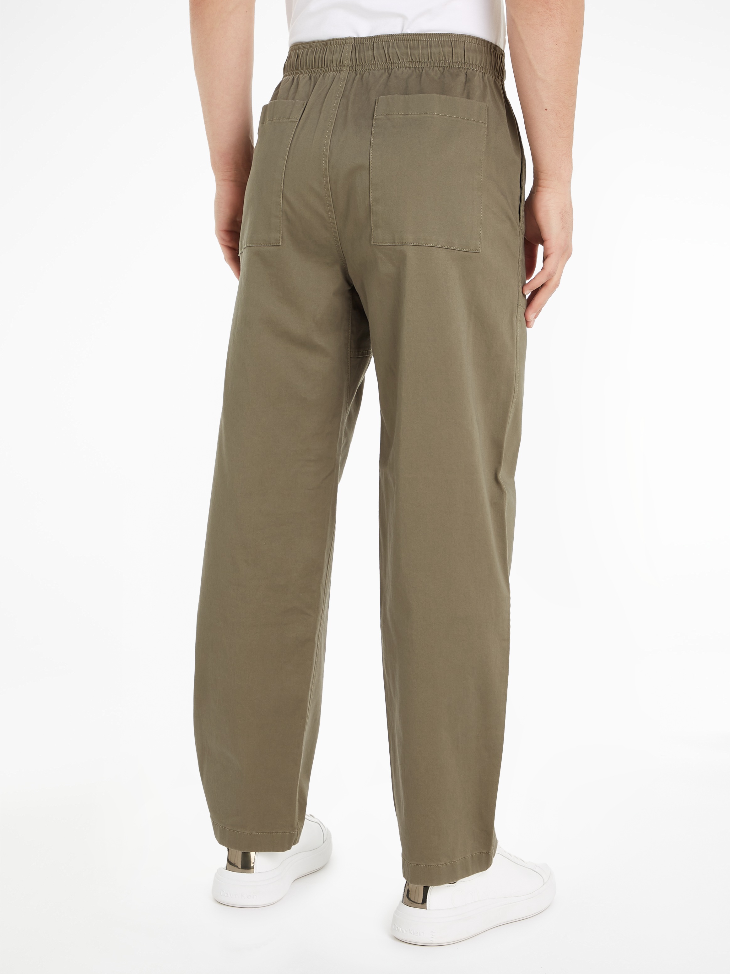 Calvin Klein Jeans Sweathose »BADGE TRIM WOVEN PANT«