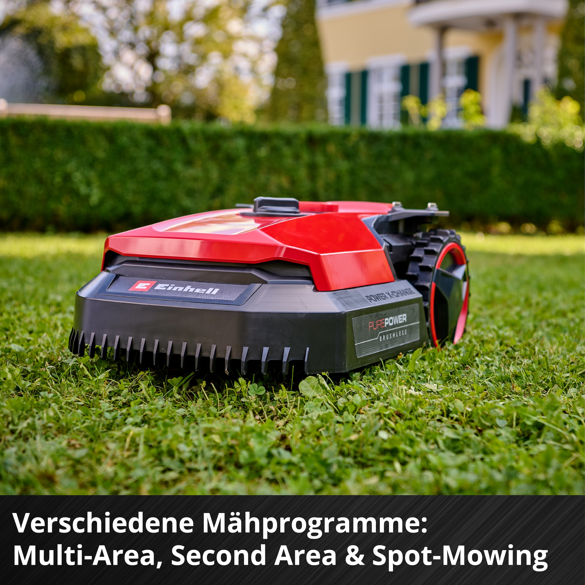 Einhell Rasenmähroboter »»FREELEXO 500««, (7 St.), Inkl. 2,5 Ah Plus Akku und Ladestation