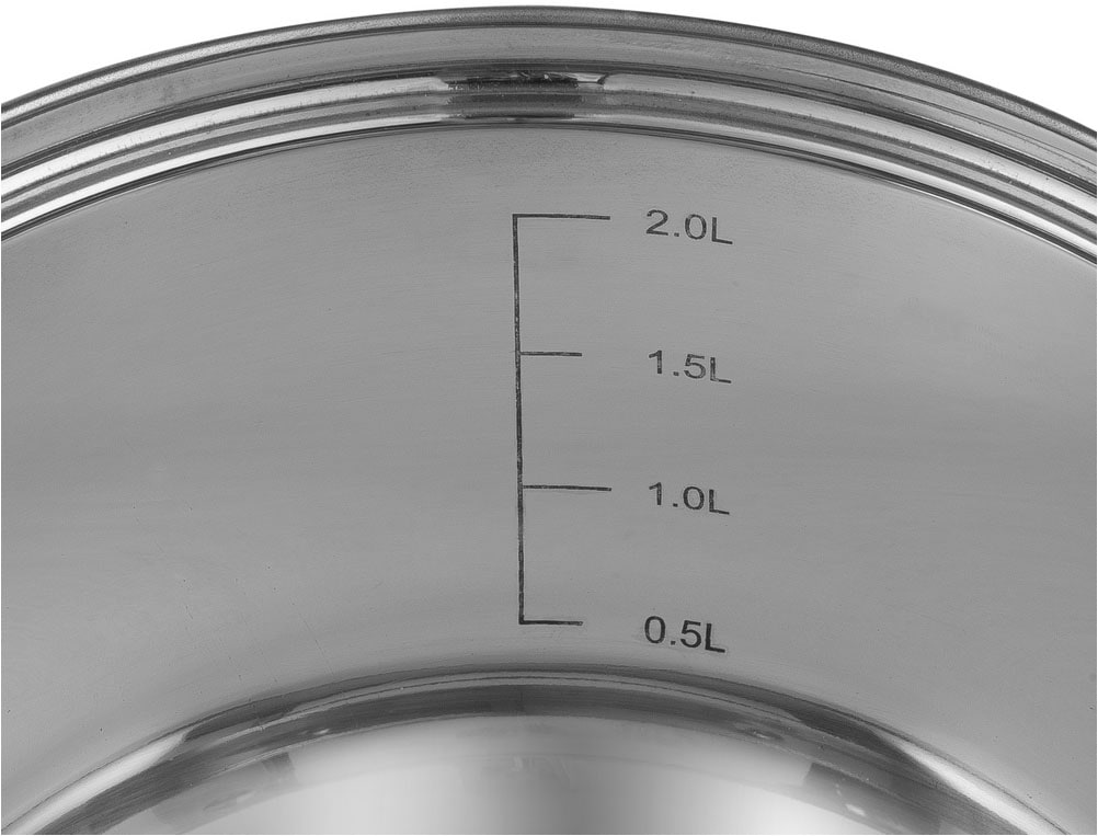 RESTO Kitchenware Kochtopf »Libra, Topf energiesparend und spülmaschinenfest« 2 Stk. tlg. Edelstahl 18/10