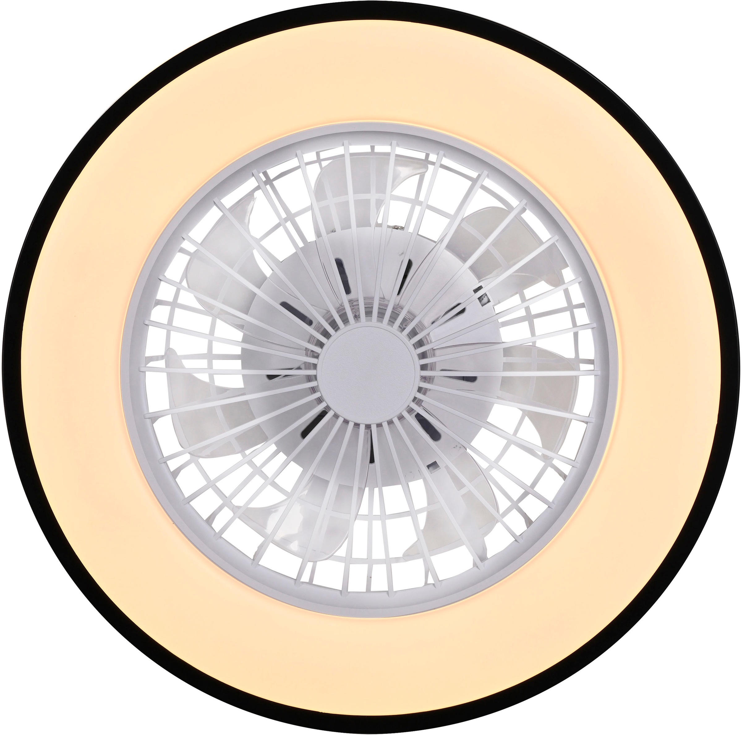 JUST LIGHT LED Deckenleuchte »LENO« LED-Board 1 Stk. RGB Ventilatorfunktion, CCT-RGB, Memoryfunktion, getrennt schaltbar