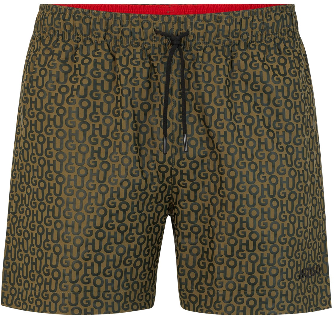 4. Bild von HUGO Badeshorts, mit Label All-Over Print