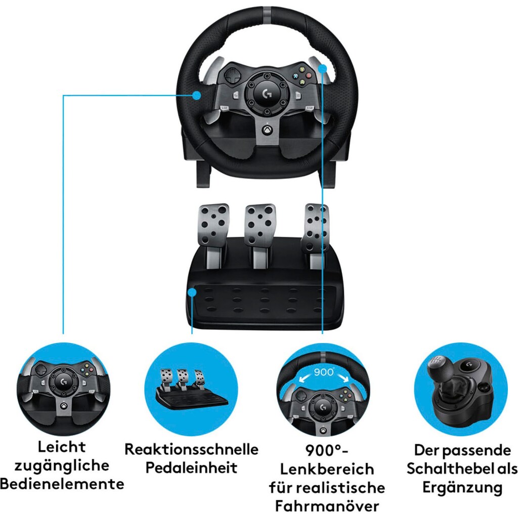 Logitech G Gaming-Lenkrad »G920 Driving Force Racing Wheel USB - EMEA«