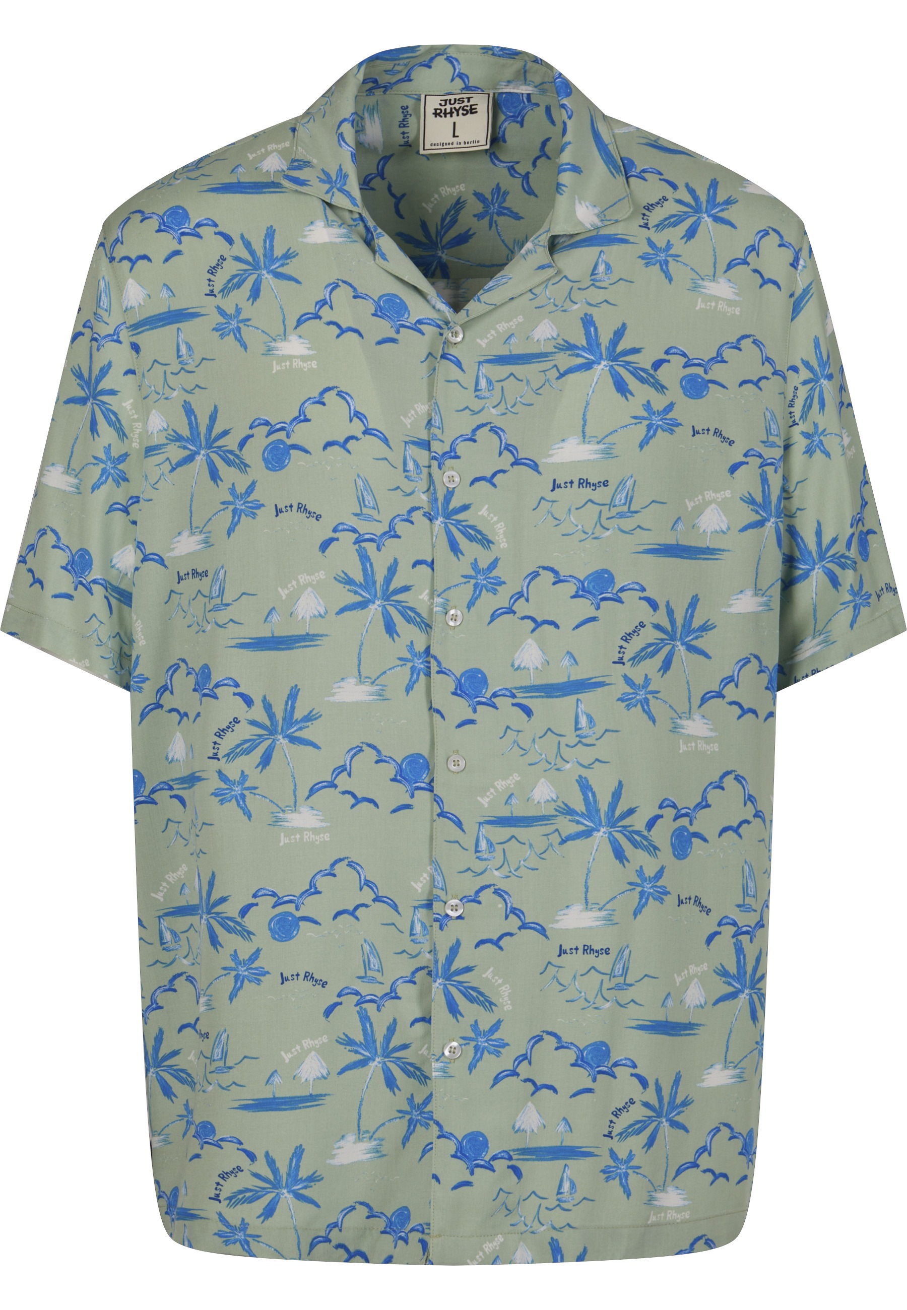 Just Rhyse Kurzarmshirt »Just Rhyse Herren Just Rhyse Shirt Waikiki« 1 Stk.