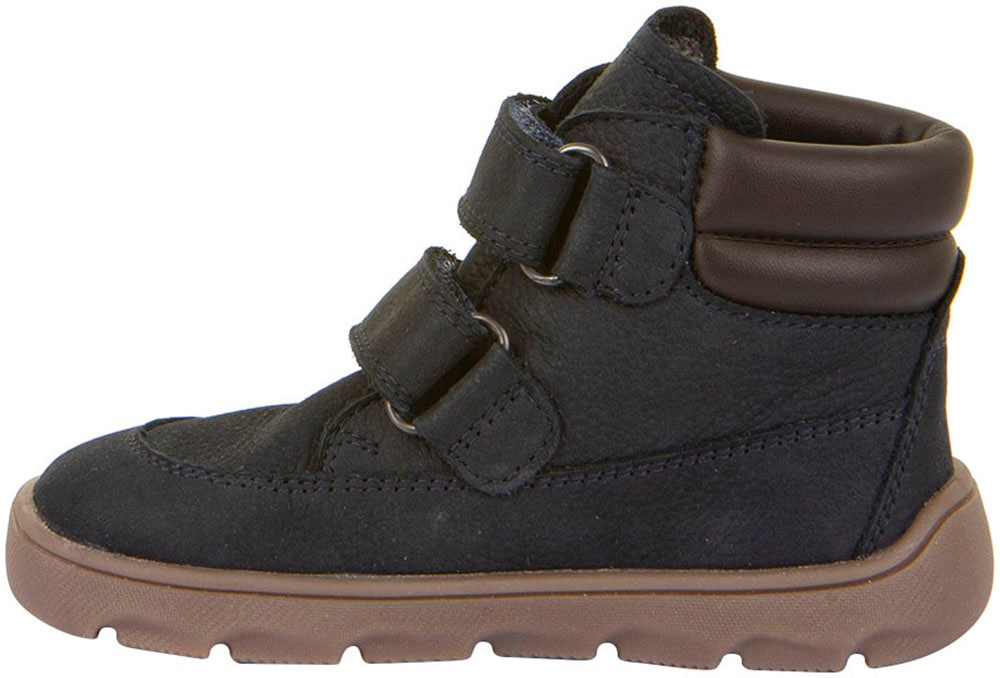 froddo® Barfußschuh »ZERU TEX FURRY BAREFOOT«, Klettstiefel, High Top Sneaker, Winterstiefel mit Lammfell-Innensohle
