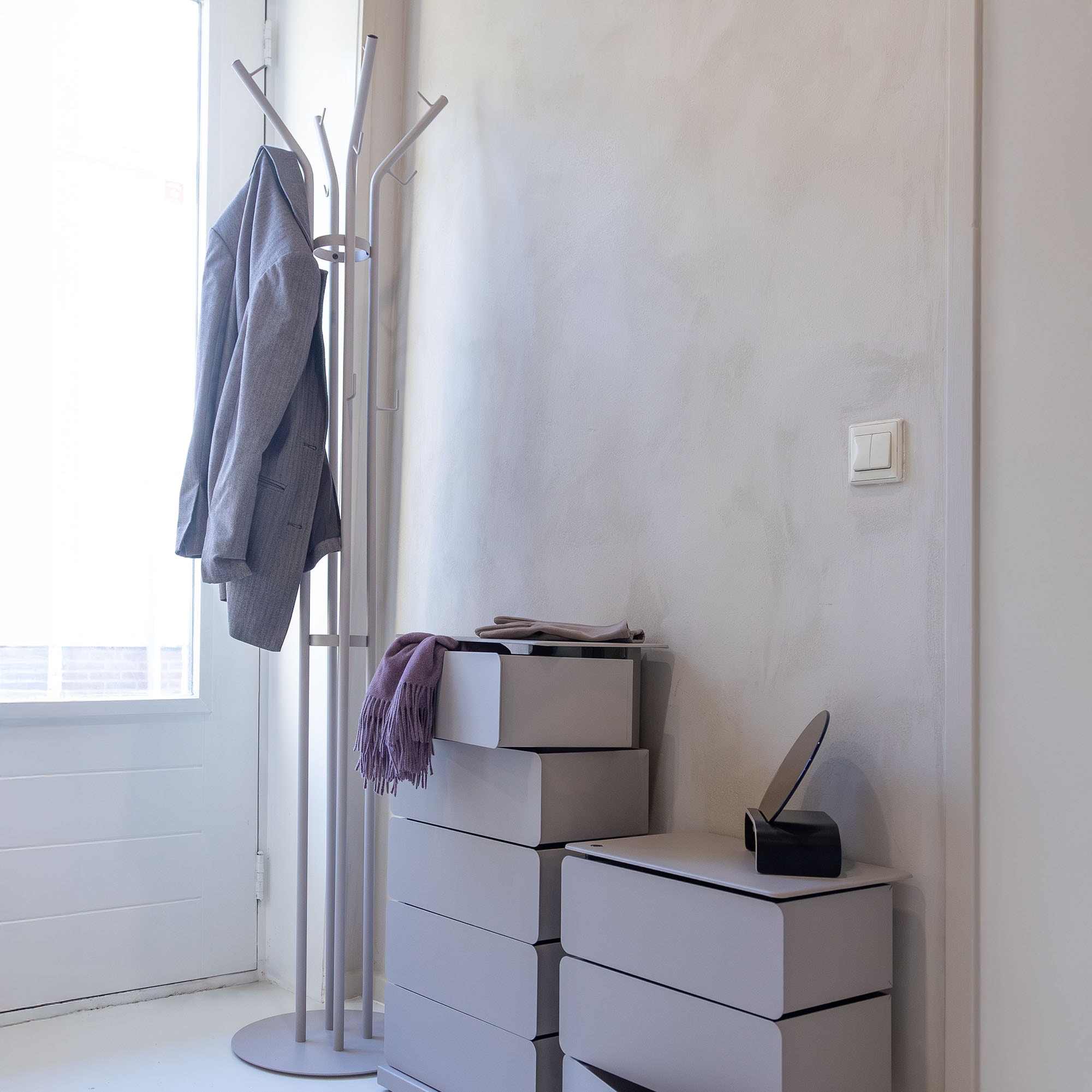 Spinder Design Garderobenständer »CHARLY freistehende Garderobe«, (1 St.)