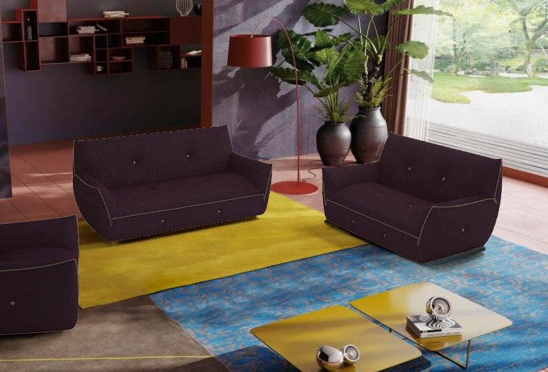 Egoitaliano Polstergarnitur »Yuki, extravagantes Design und höchster Sitzko günstig online kaufen