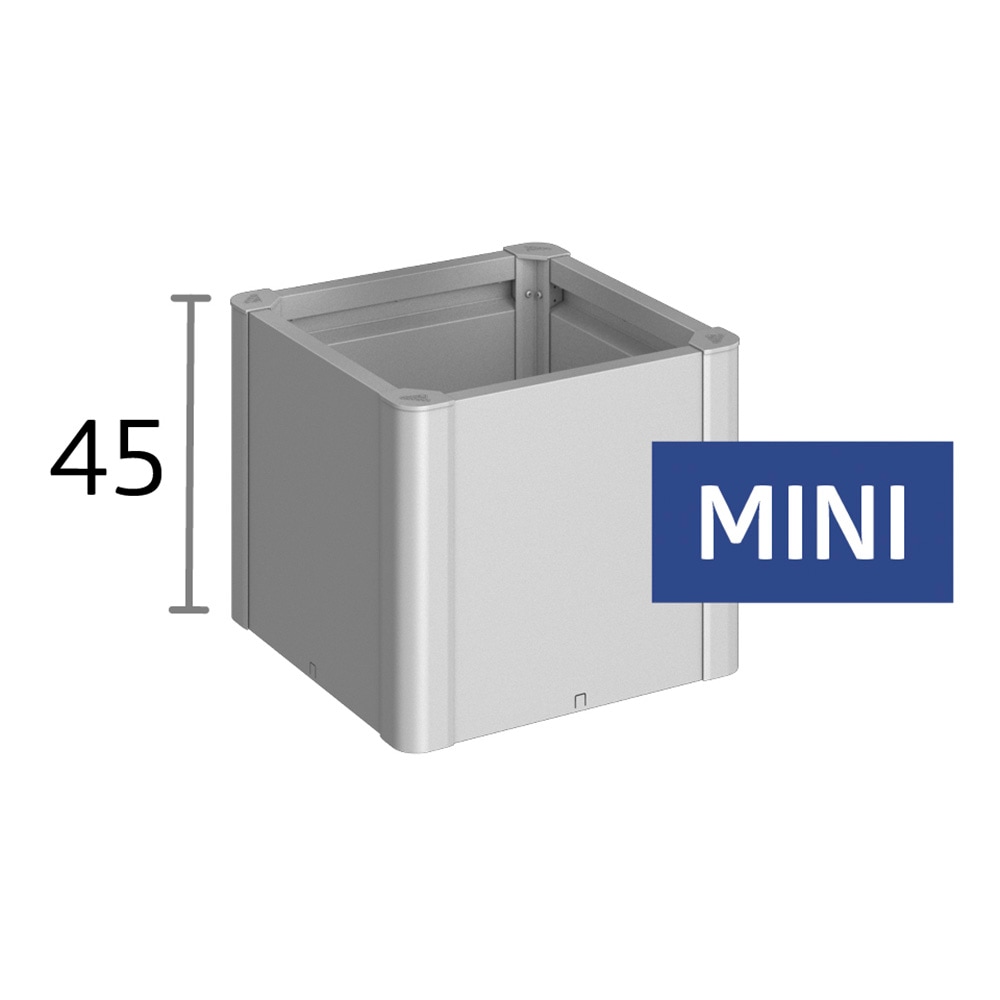 Biohort Hochbeet »BELVEDERE mini 2x0,5; verschiedene Farben« 201x53x45 cm, extrem langlebig, aus Metall