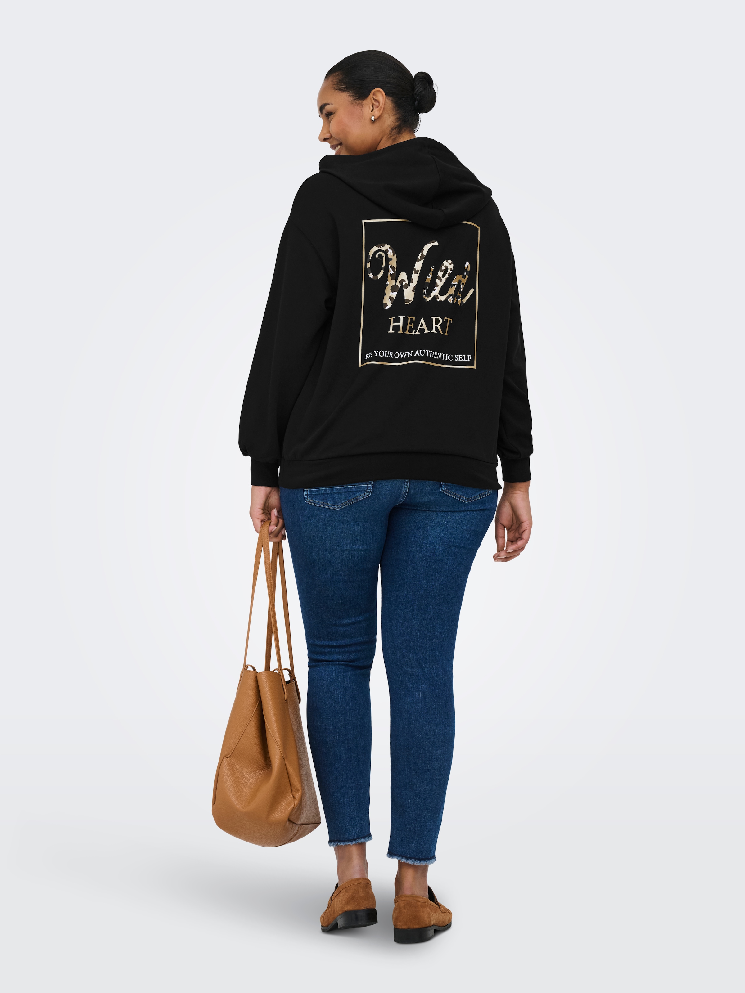 ONLY CARMAKOMA Kapuzensweatshirt »CARMELANIE L/S HOODIE JRS«
