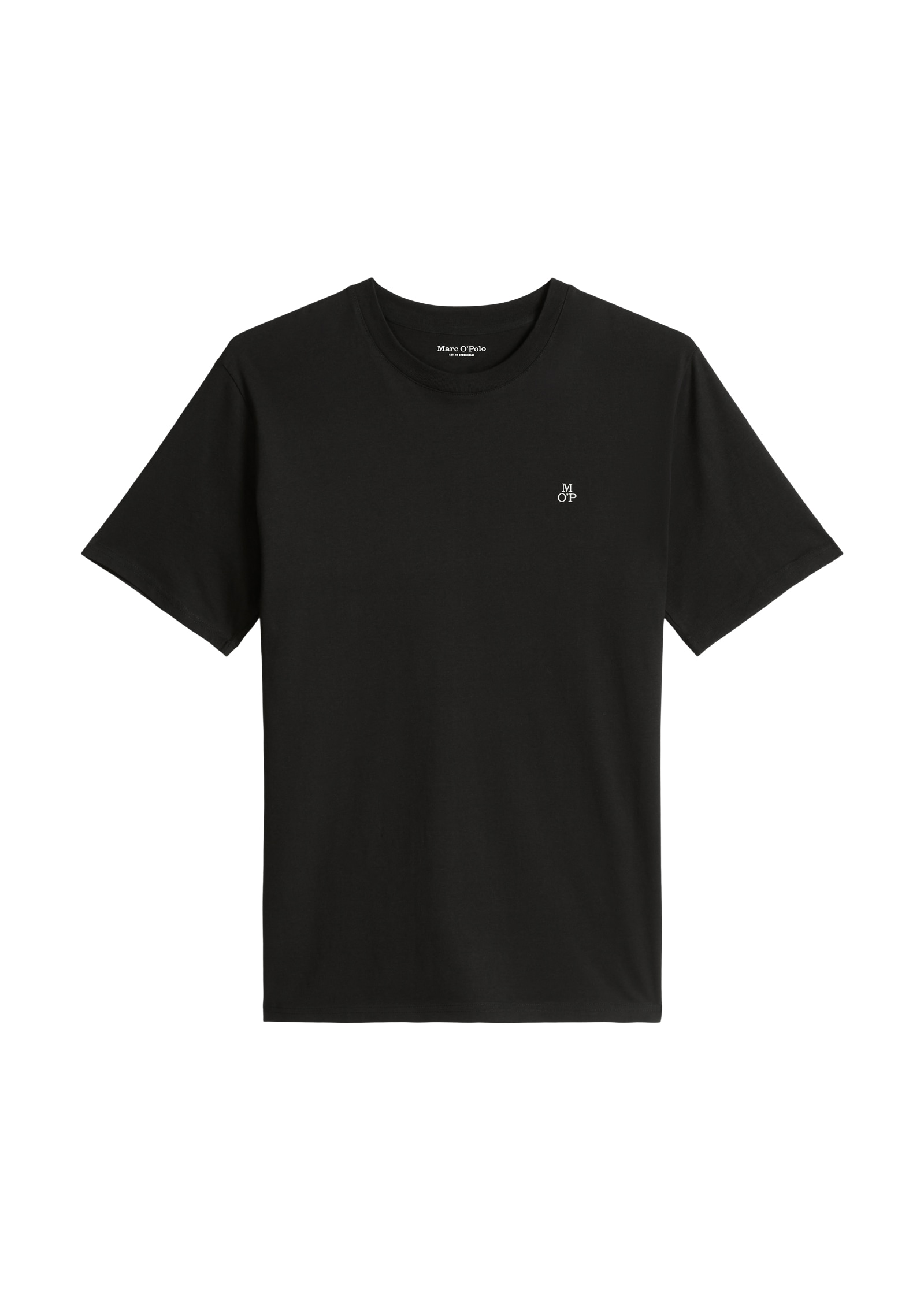 Marc O'Polo T-Shirt Logo-T-Shirt aus Bio-Baumwolle