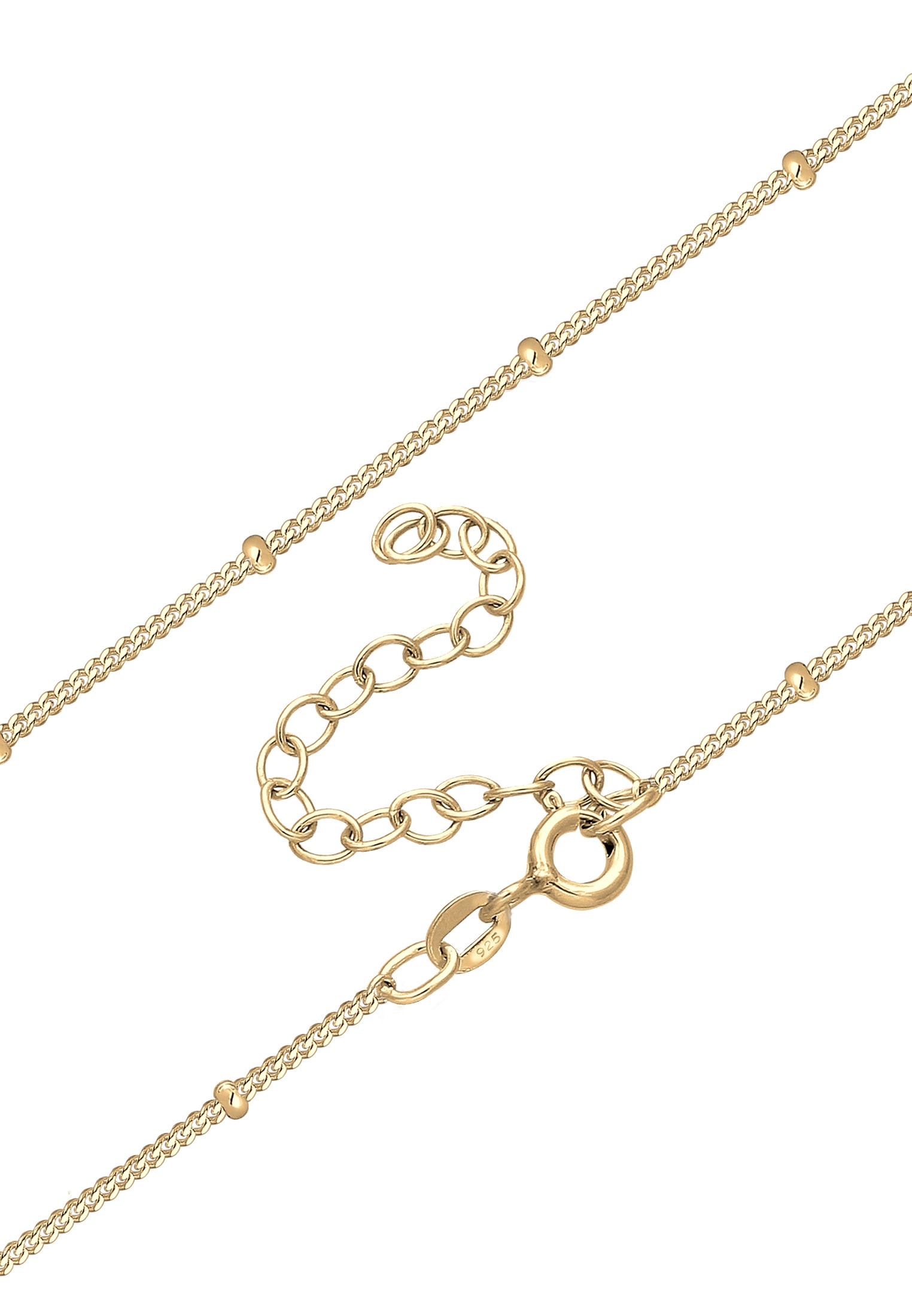 Elli Collierkettchen »Synthetischer Opal Rentier Geweih 925 Silber«