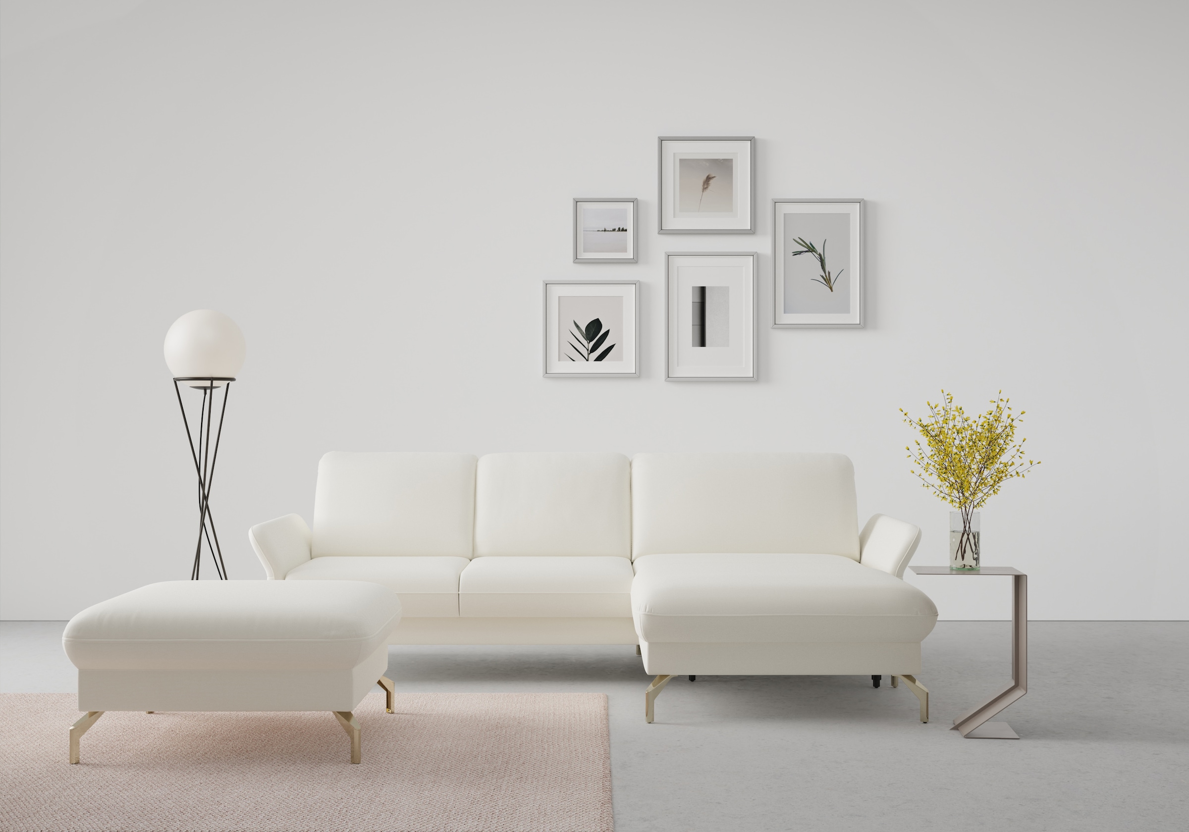 sit&more Ecksofa »Fashion L-Form«, wahlweise mit Kopfteilverstellung, Vorzi günstig online kaufen