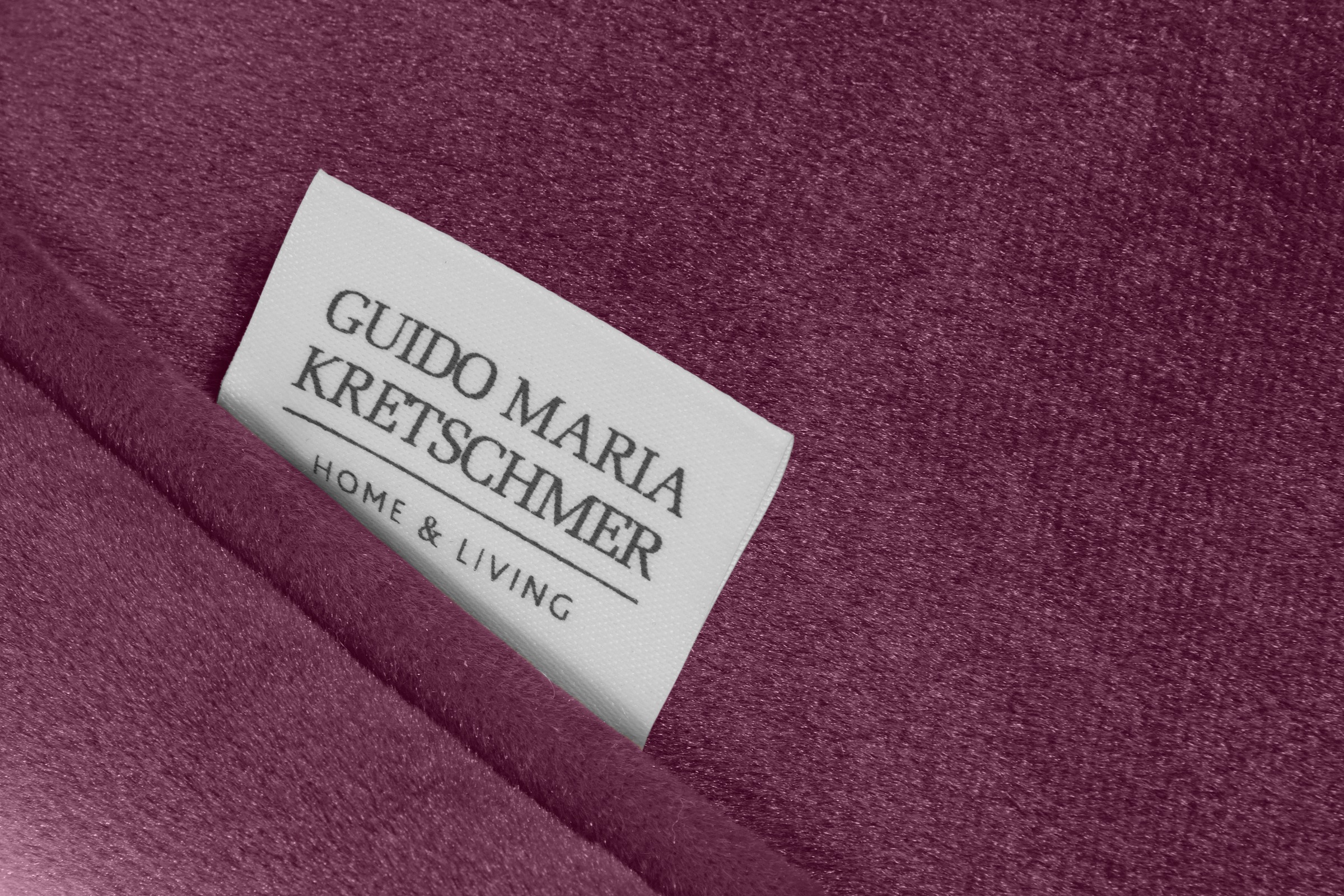 Guido Maria Kretschmer Home&Living Polsterhocker »Sallito«, die kleinere Version von "Salla", in 6 Bezugsqualitäten