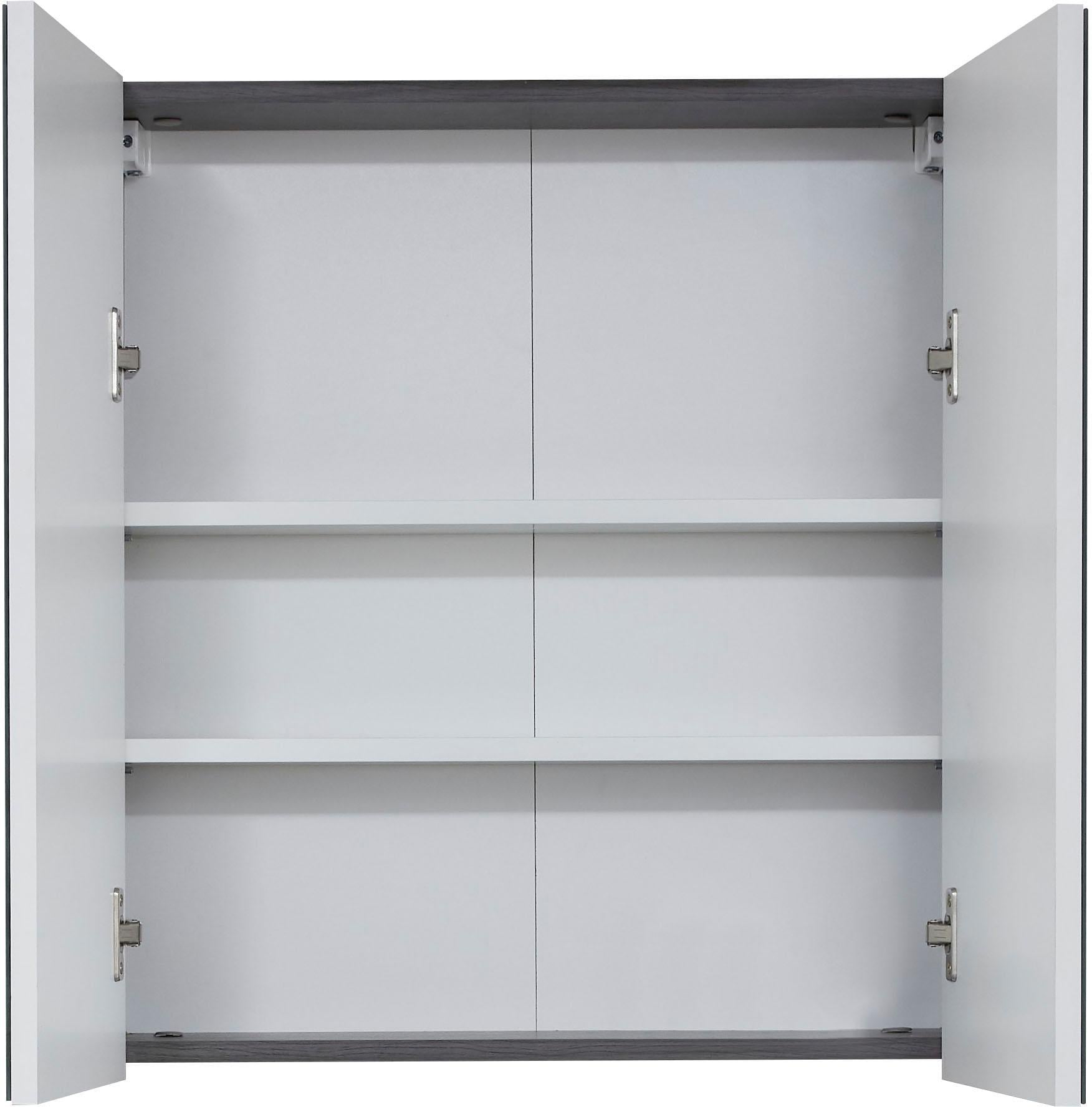 INOSIGN Spiegelschrank »Sovana«, Badschrank wahlweise mit oder ohne Beleuchtung - (B/T/H) 60/18/67 cm