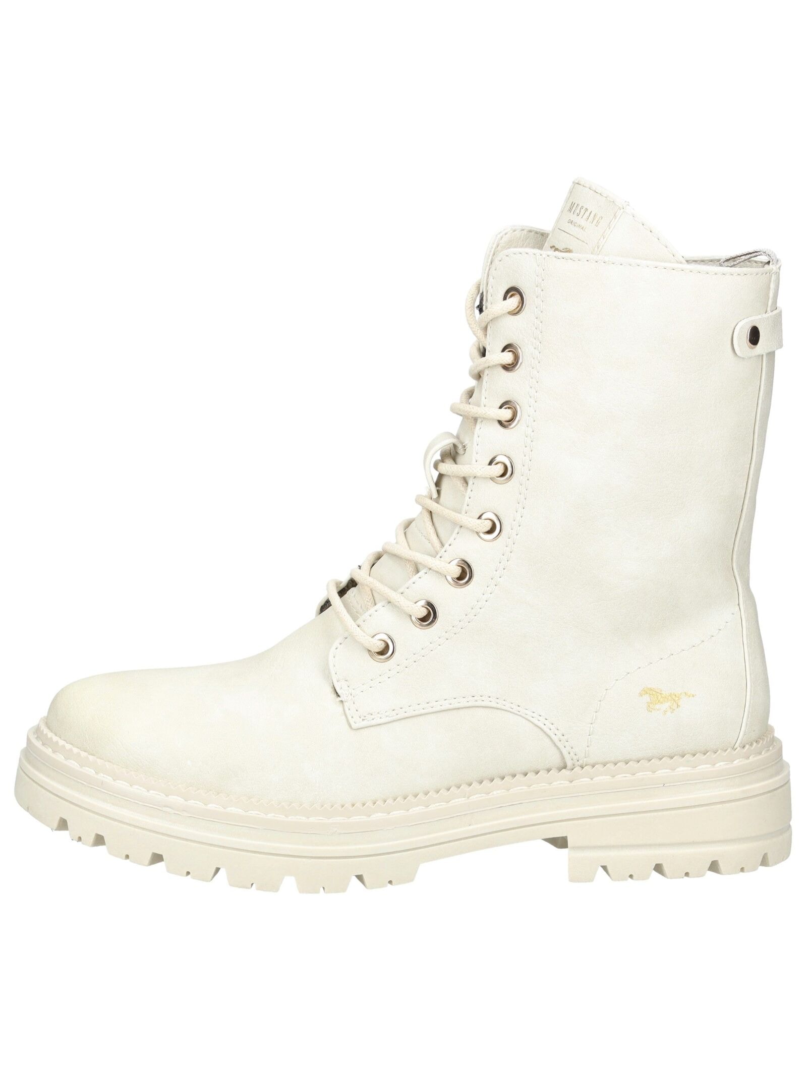 Mustang Shoes Schnürstiefelette »Mustang Shoes Stiefelette Lederimitat«