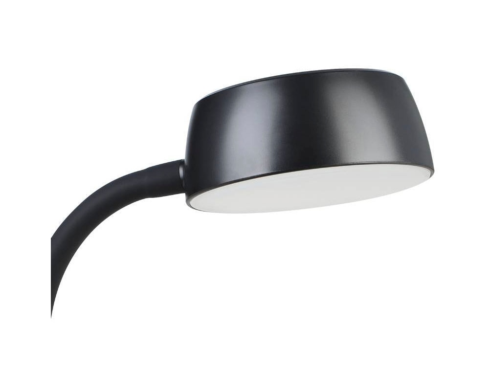 EGLO Tischleuchte »CABALES«, 1 flammig, Leuchtmittel LED-Modul | LED wechselbar, Tischleuchte aus Kunststoff in Schwarz, Tischlampe mit Wipp-Schalter