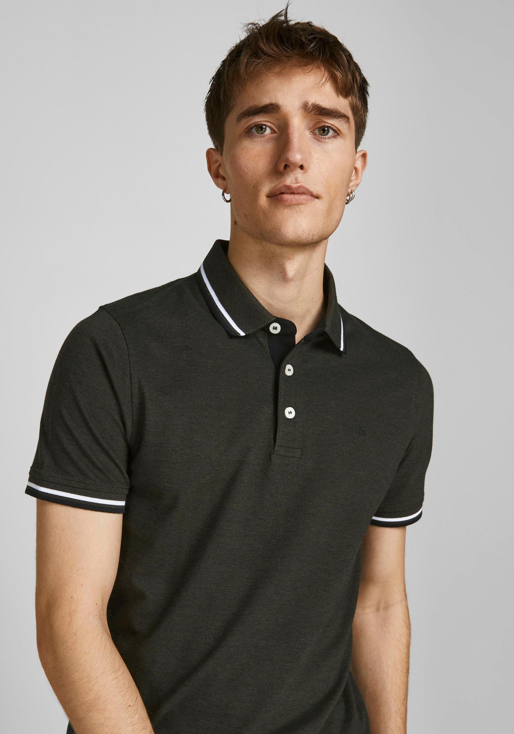 Jack & Jones Poloshirt »PAULOS POLO 2PK«, (Packung, 2 tlg., 2er-Pack)