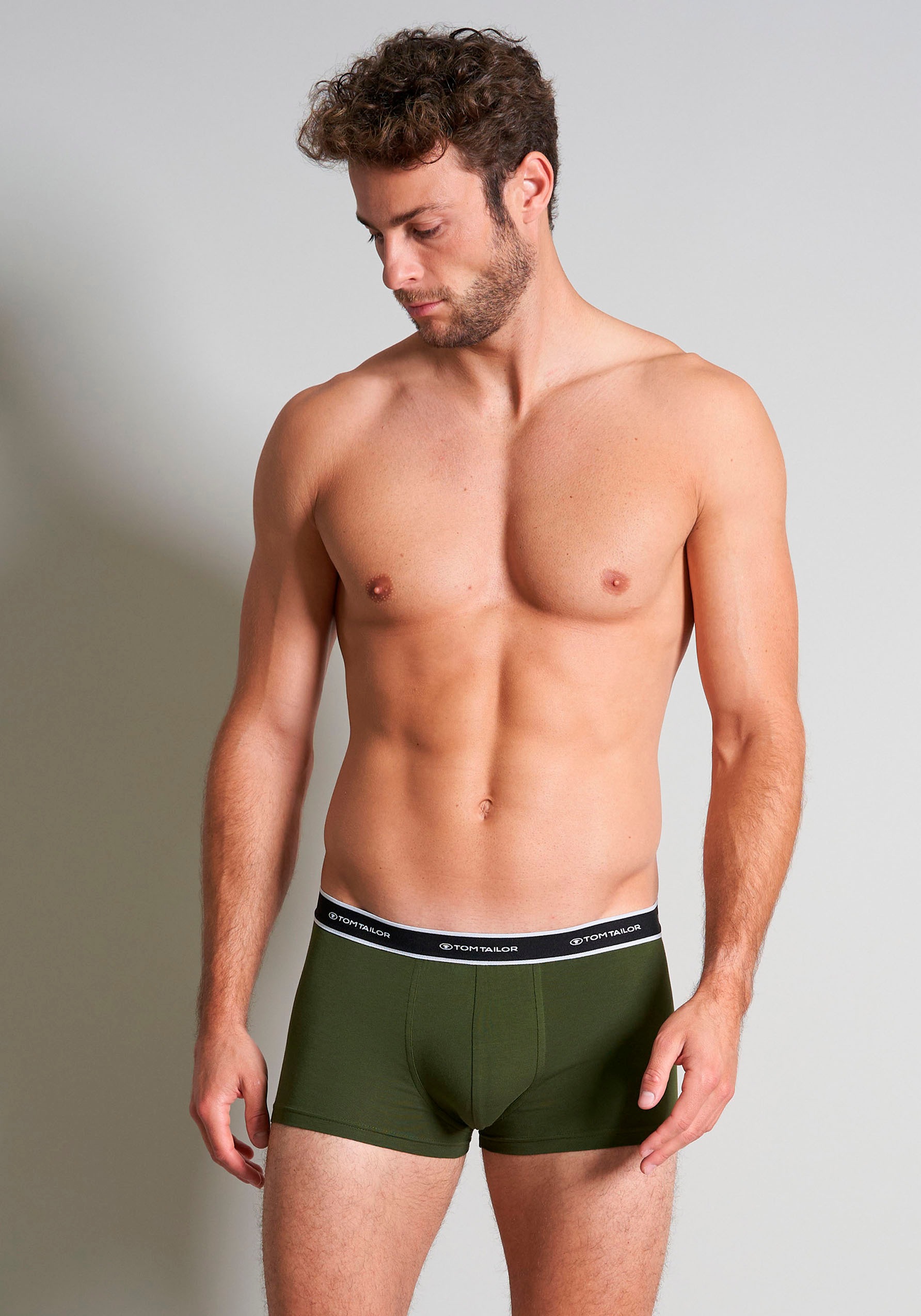 TOM TAILOR Boxershorts »Kentucky«, (Packung, 2 St.), mit komfortabler Passform