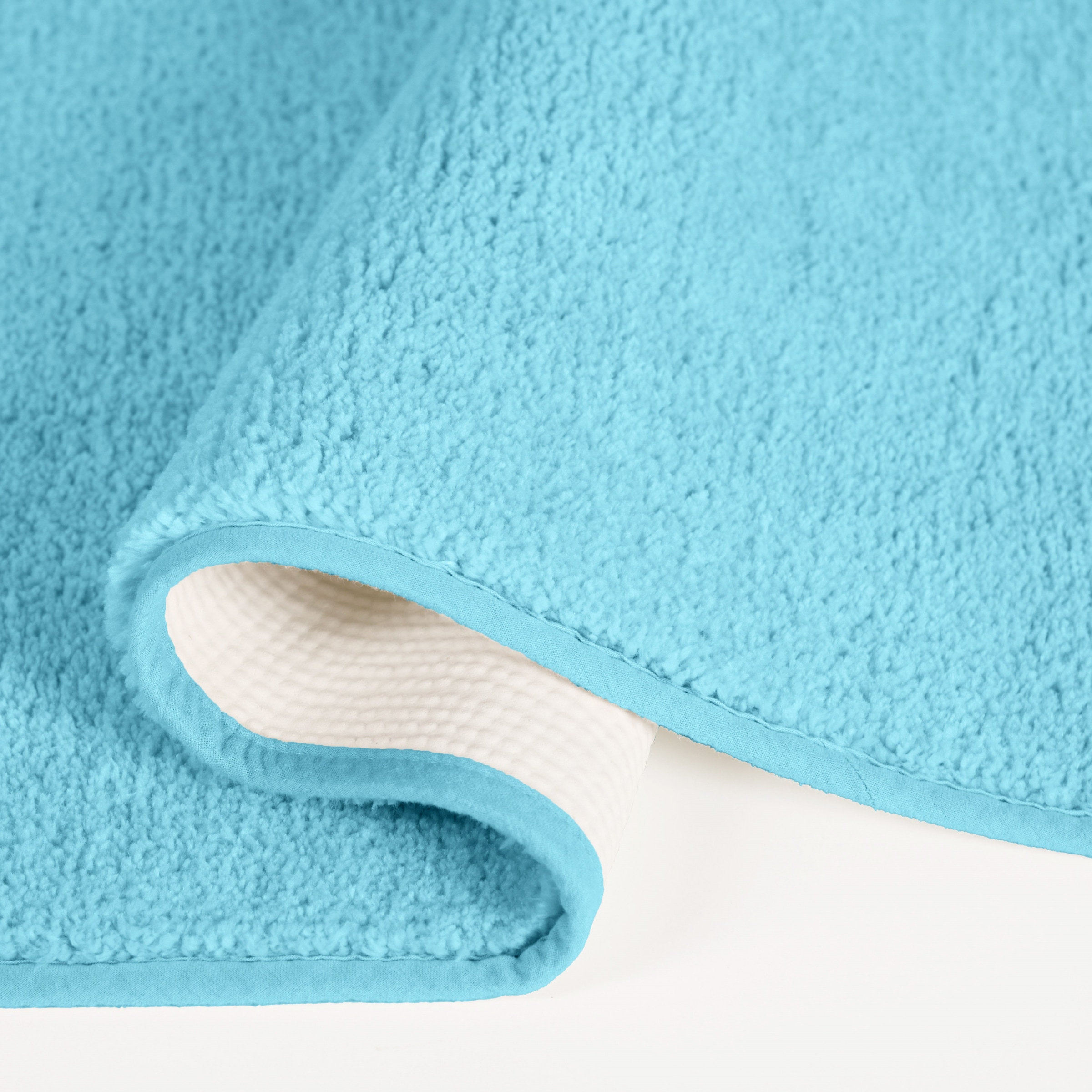 my home Badematte »Vanessa, Badvorleger, Badezimmer Teppich«, rutschhemmend beschichtet, schnell trocknend-fußbodenheizungsgeeignet-strapazierfähig, Badteppich, weiche Haptik, unifarben