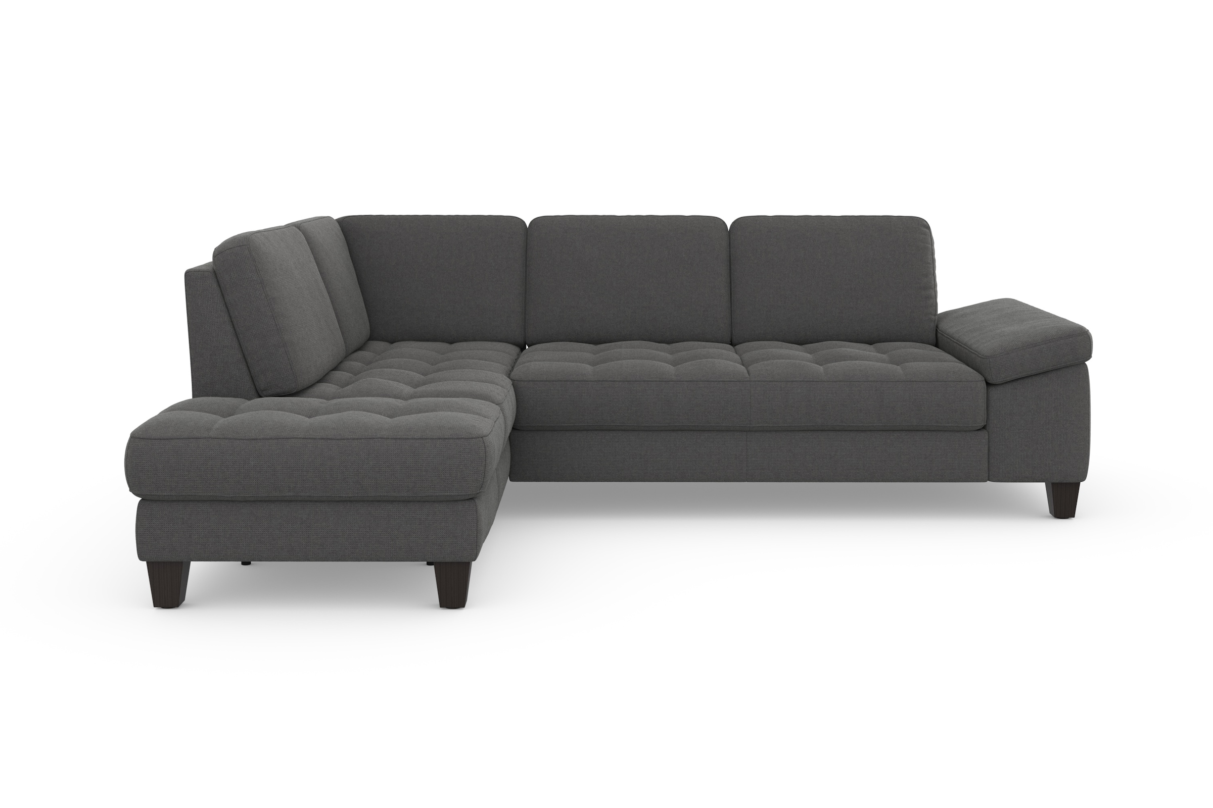 sit&more Ecksofa »Westham L-Form«, mit Ottomane, mit oder ohne Bettfunktion, Bettkasten, Verstellung