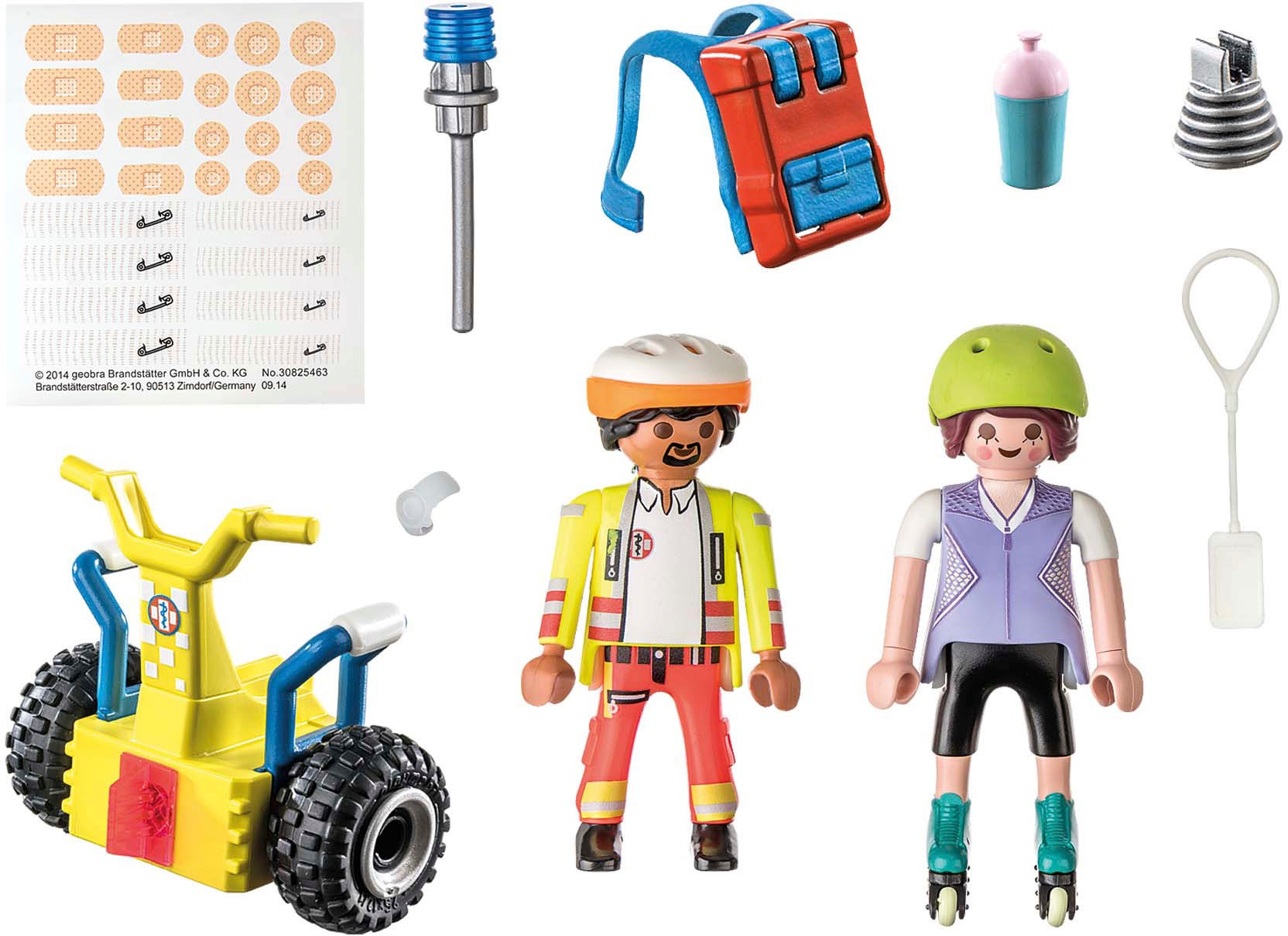 Playmobil® Konstruktions-Spielset »Starter Pack, Rettung mit Balance-Racer (71257), My City Life«, (34 St.), Made in Europe