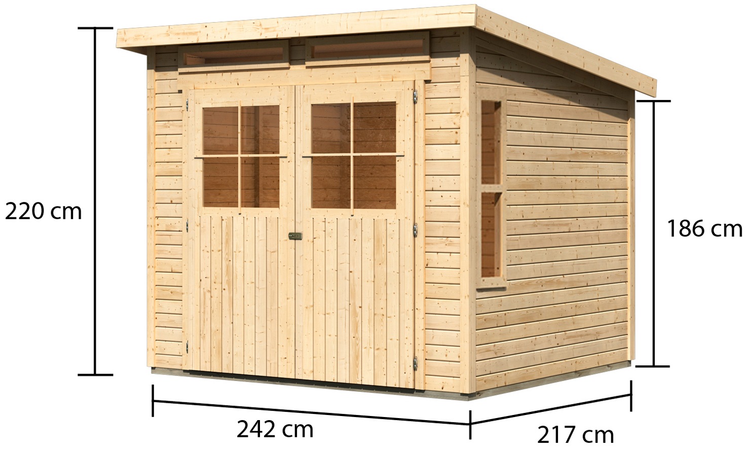 Karibu Gartenhaus »Falkensee 4«