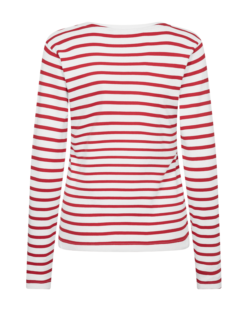 FREEQUENT Langarmshirt »FQFAMILA-TEE« im Streifen-Design