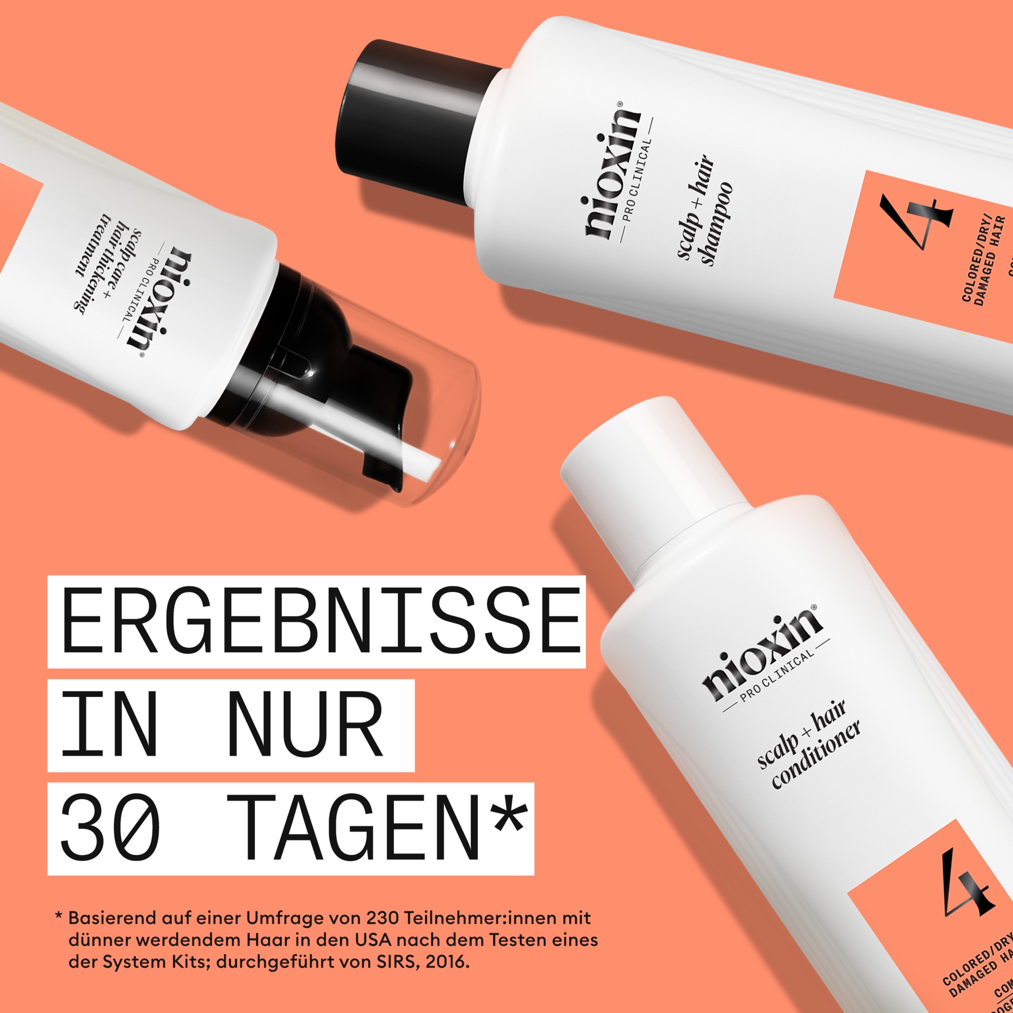 Nioxin Kopfhaut-Pflegeshampoo »System 1 Shampoo« mehr Volumen, schützt vor Haarbruch, speziell für coloriertes Haar
