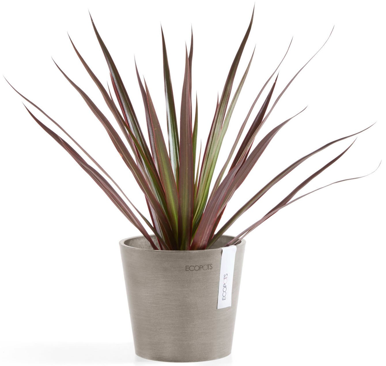 ECOPOTS Blumentopf »Amsterdam Mini 13 Taupe« für den Innenbereich