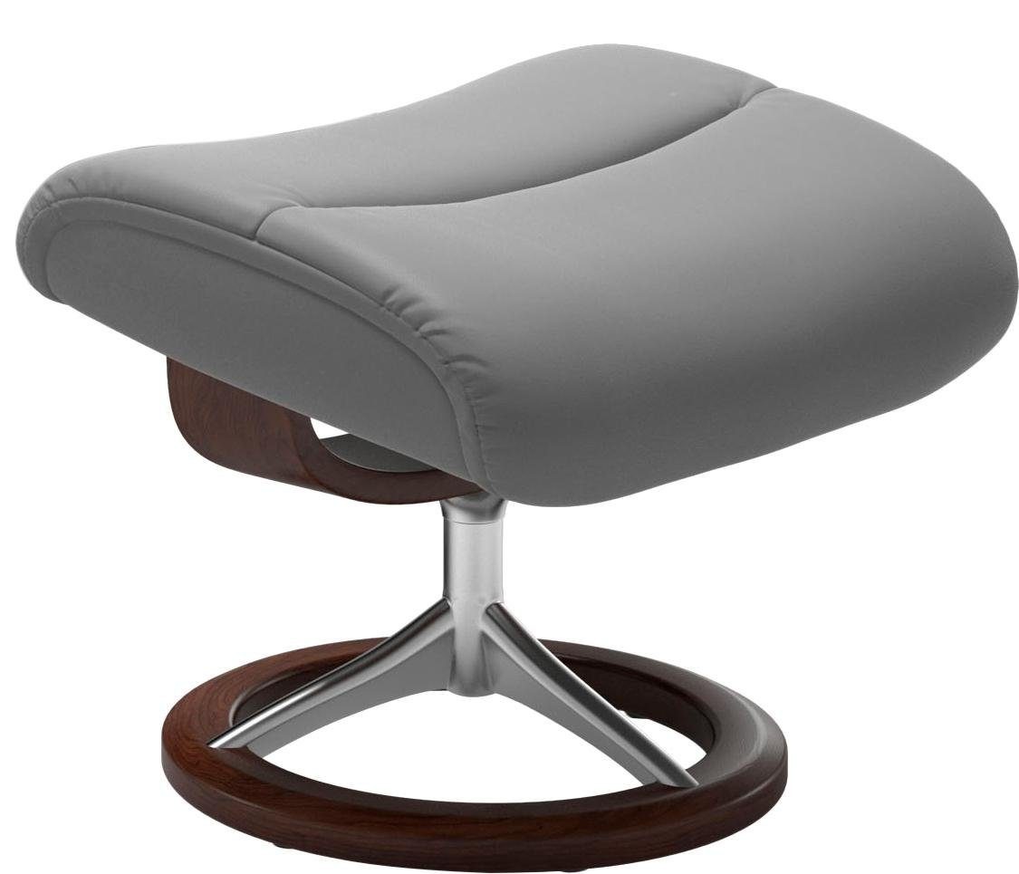 Stressless® Fußhocker »View«, mit Signature Base,Gestell Braun