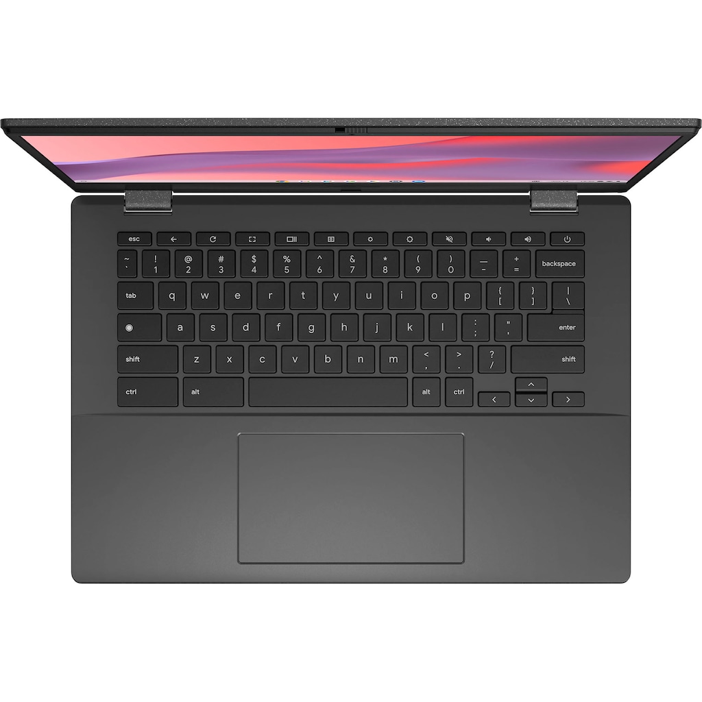Asus Chromebook »CM14 Laptop, Full HD LED-Backlight-Display, 4 GB RAM,«, 35,6 cm, / 14 Zoll, MediaTek, Kompanio, Mali-G52 MC2, 128 GB SSD, Full HD Panel, CM1402CM2A-EK0135