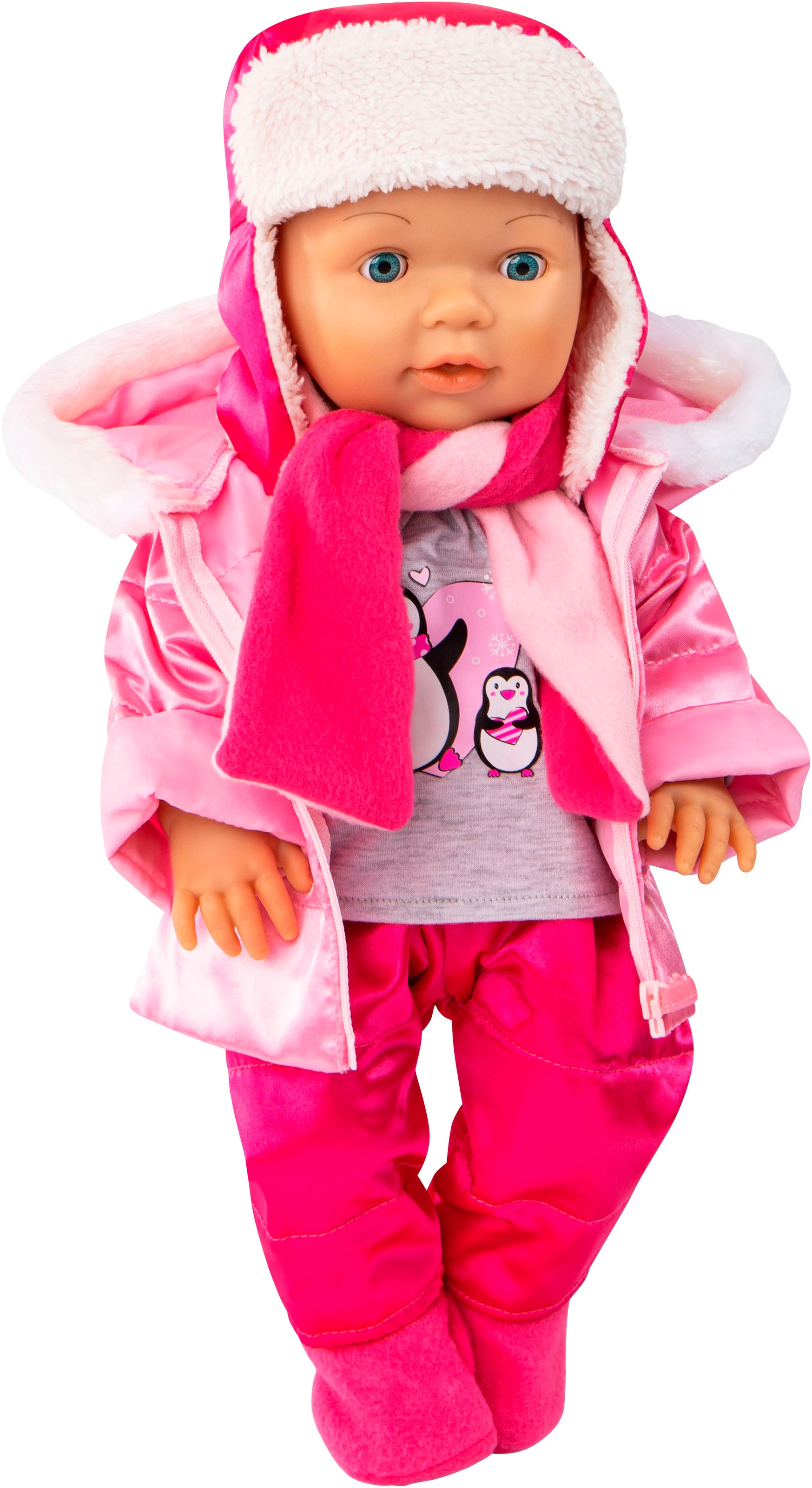 Bayer Puppenkleidung »Winterjacke 42-46 cm«, (Set, 6 tlg.)