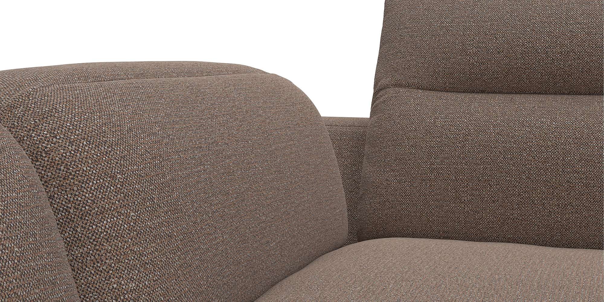 FLEXLUX Ecksofa »Salino, Funktionssofa mit Ottomane, Relaxsofa, Ecksofa«, Sofa mit Arm- und Kopfteil-Verstellungen, Kaltschaum & Stahl-Wellen