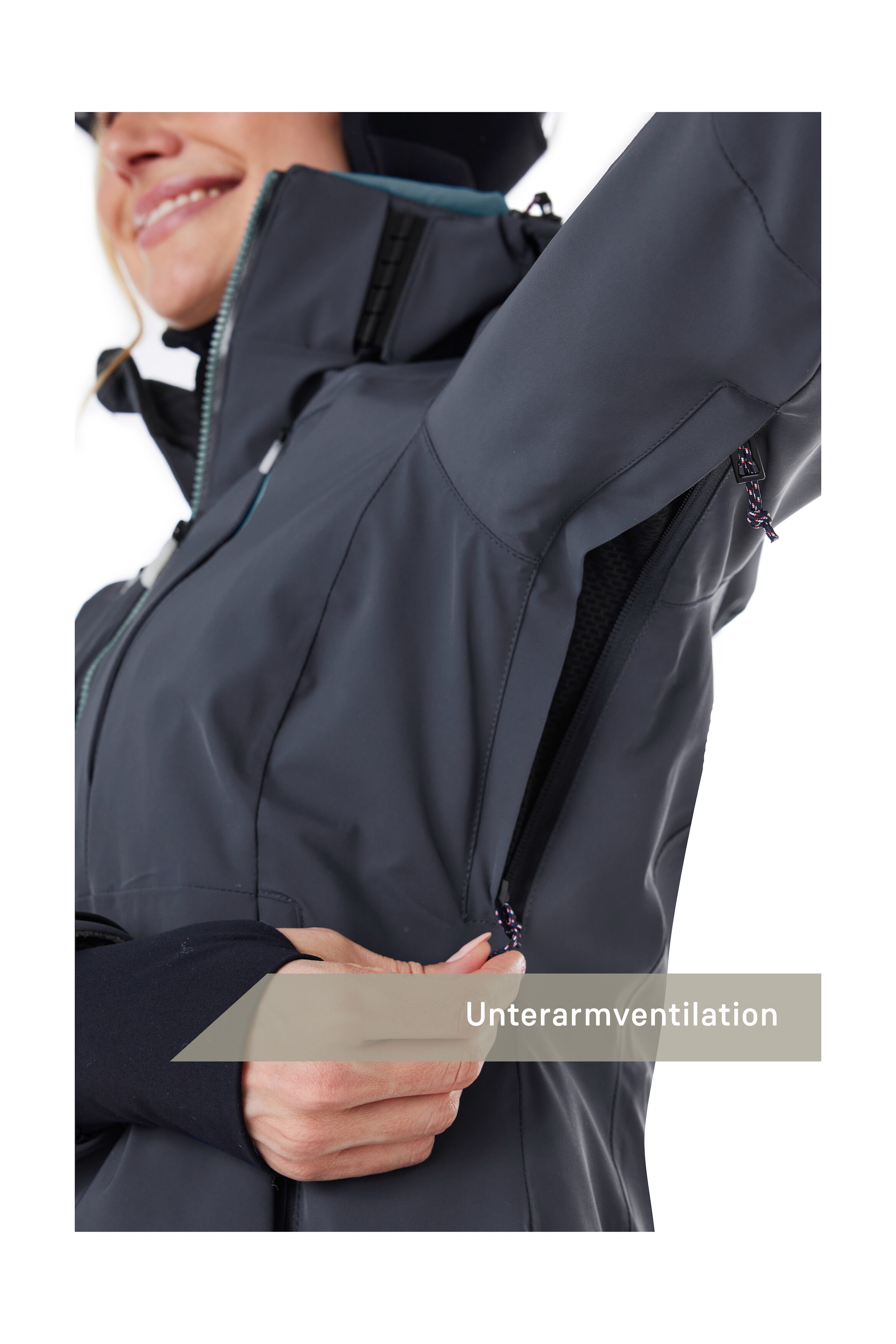 Killtec Skijacke »KSW 42 WMN SKI JCKT« Wasserdicht, atmungsaktiv, 4-Wege-Stretch, viele Taschen, recycelt