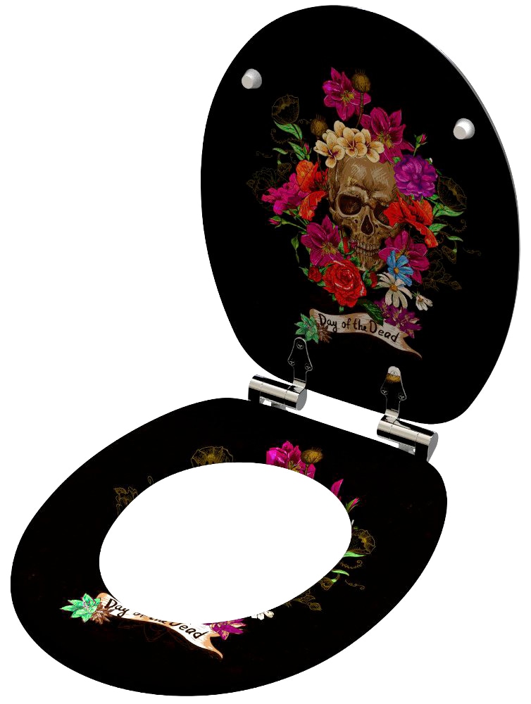Sanilo WC-Sitz »Day of the Dead« mit Absenkautomatik
