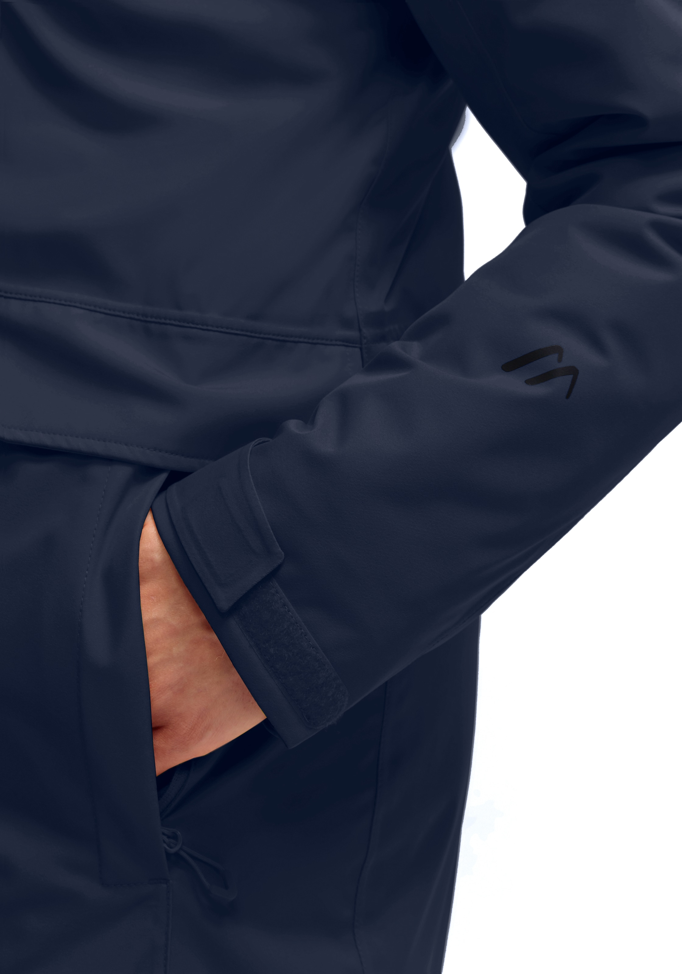 Maier Sports Winterjacke »Lisbon Coat« Damen Wintermantel, wattierte Regenjacke, wasserdicht + atmungsaktiv