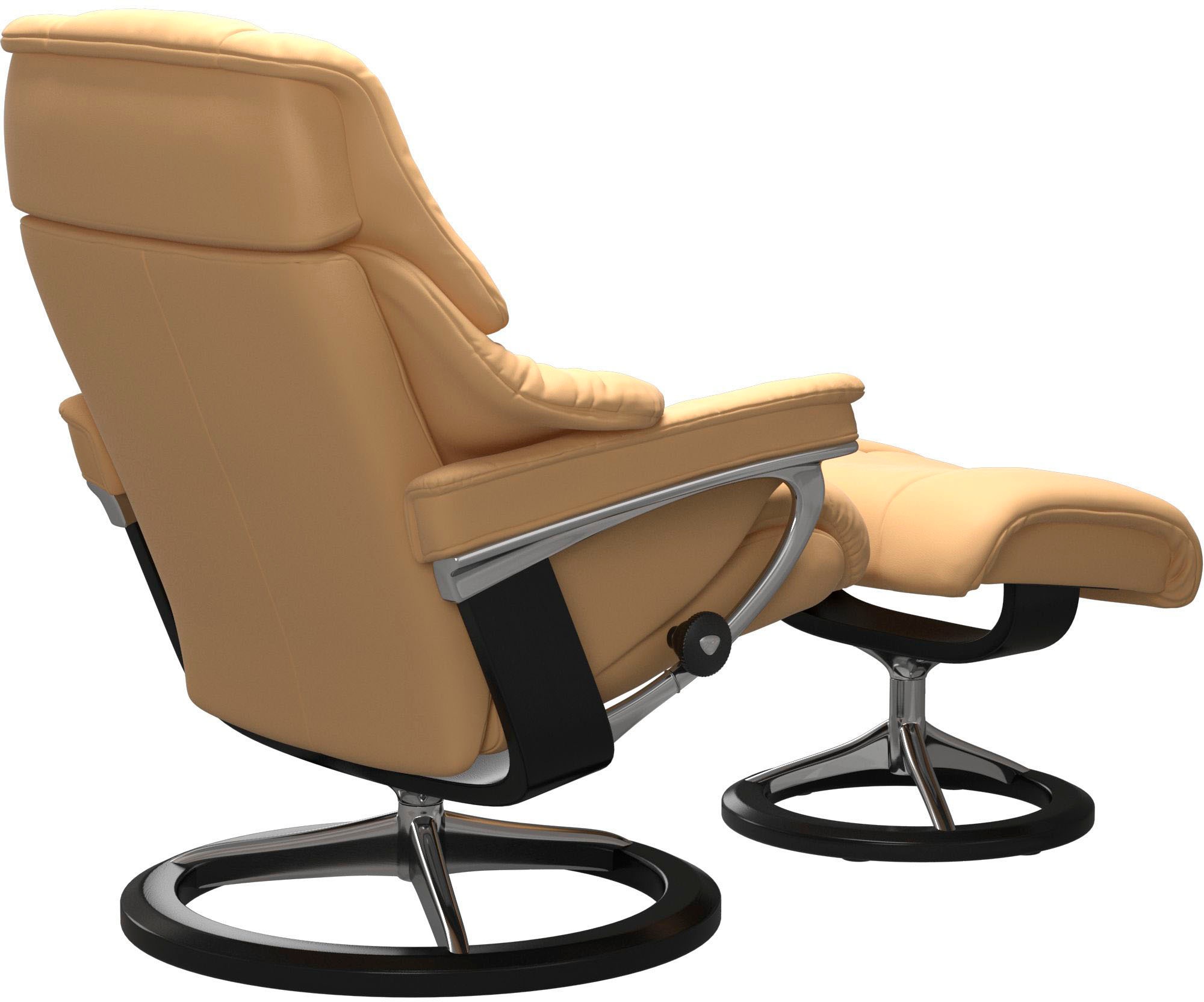 Stressless® Relaxsessel »Reno«, mit Signature Base, Größe S, M & L, Gestell Schwarz