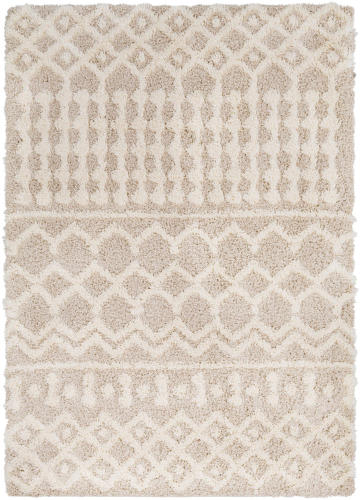 2. Bild von Surya Hochflor-Teppich »Geometric«, rechteckig, Langflor; Höhe 52 mm