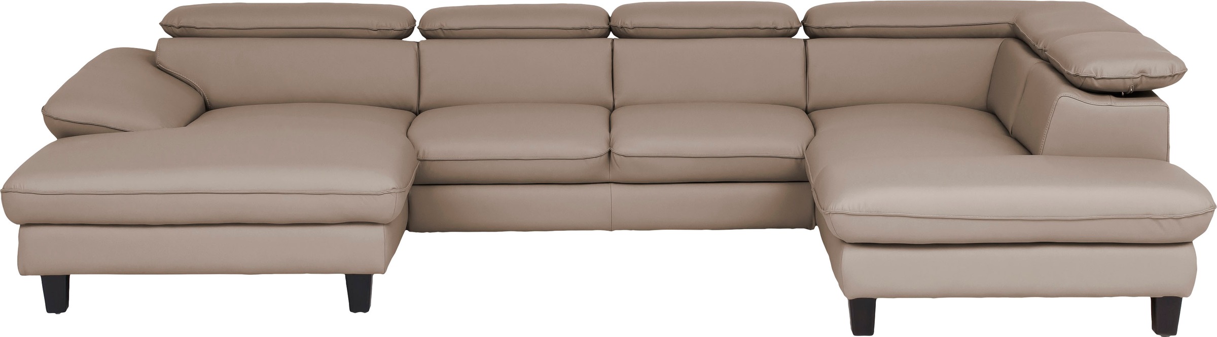 Home affaire Wohnlandschaft »Pilot U-Form« mit Kopfteilverstellung, wahlwei günstig online kaufen