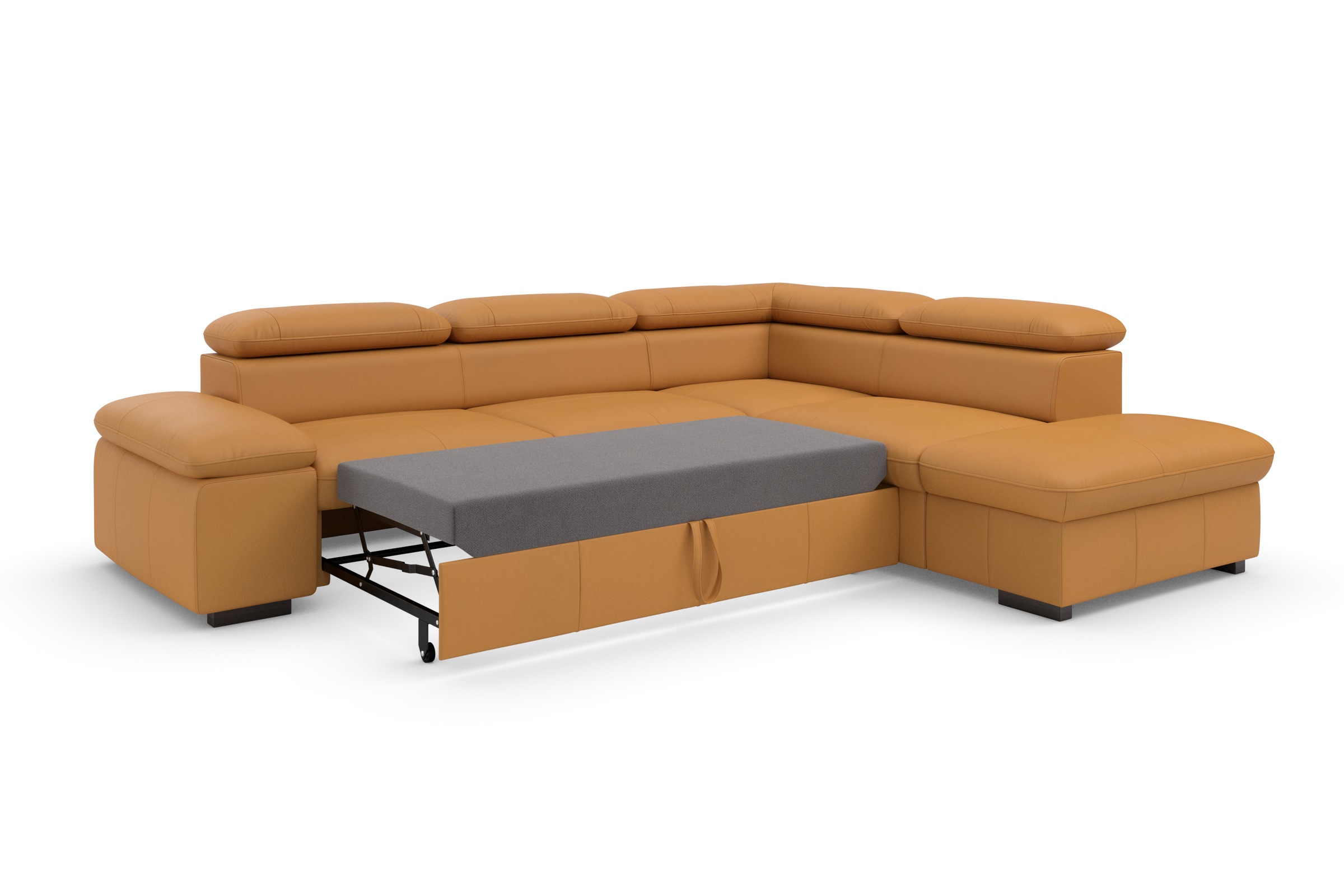 Home affaire Ecksofa »Alberto L-Form«, mit Kopfteilverstellung, wahlweise mit Bettfunktion