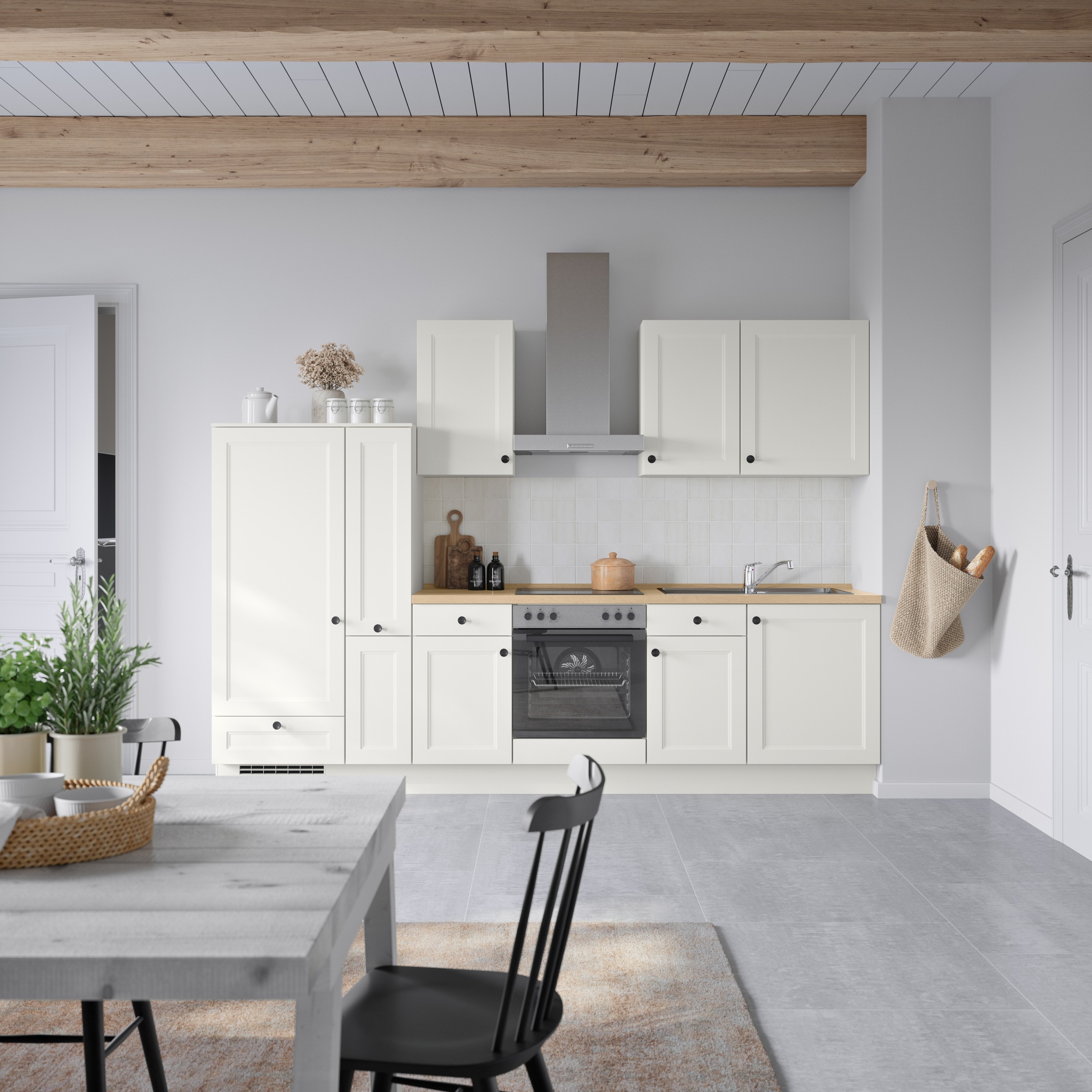 nobilia® Küchenzeile »"Cascada I"« vormontiert, Ausrichtung wählbar, Breite 300 cm, wahlw. mit E-Geräten