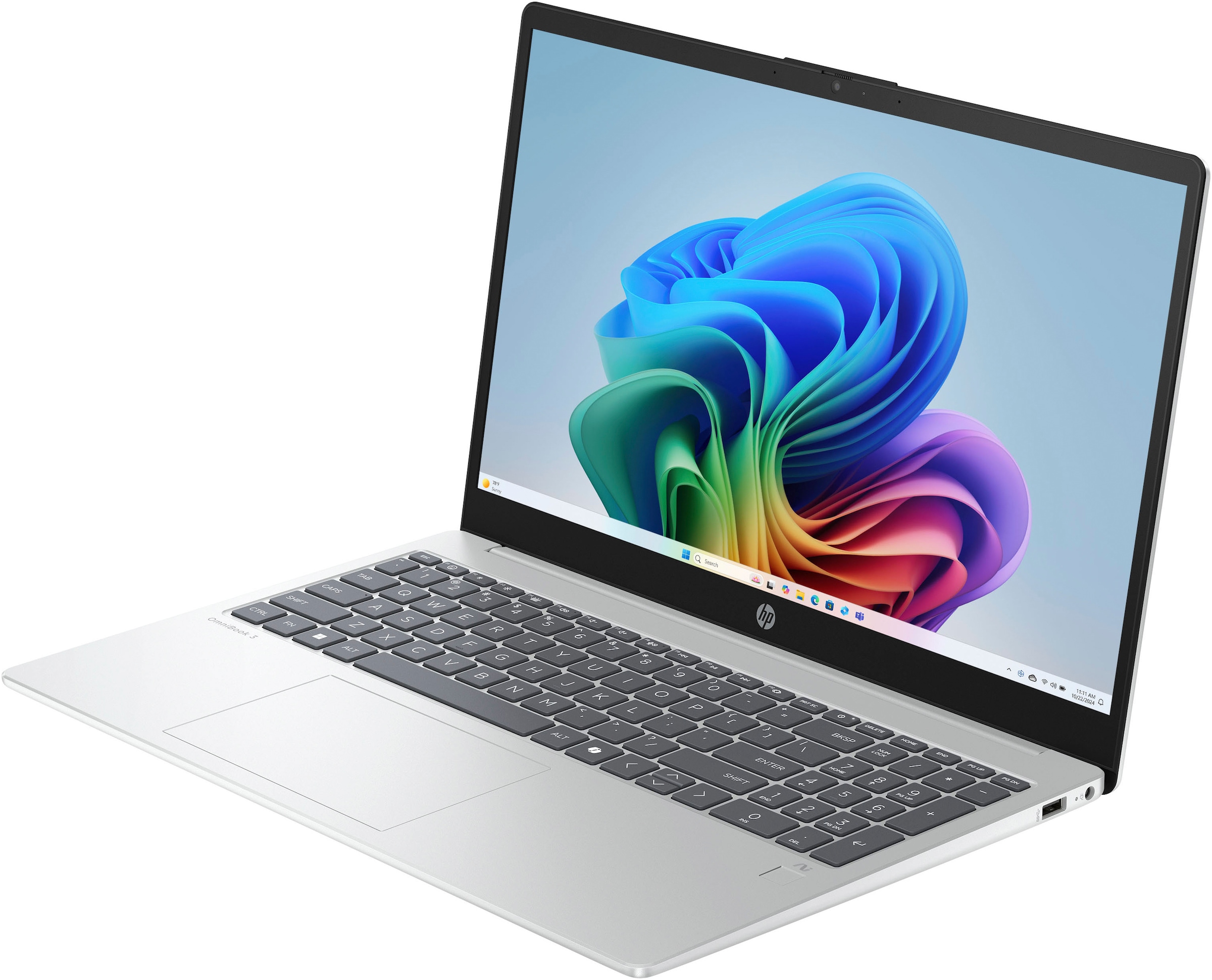 HP Notebook »OmniBook 3 NG AI« 39,62 cm / 15,6 AMD Ryzen™ AI 7 Radeon 860M 1.000 GB SSD