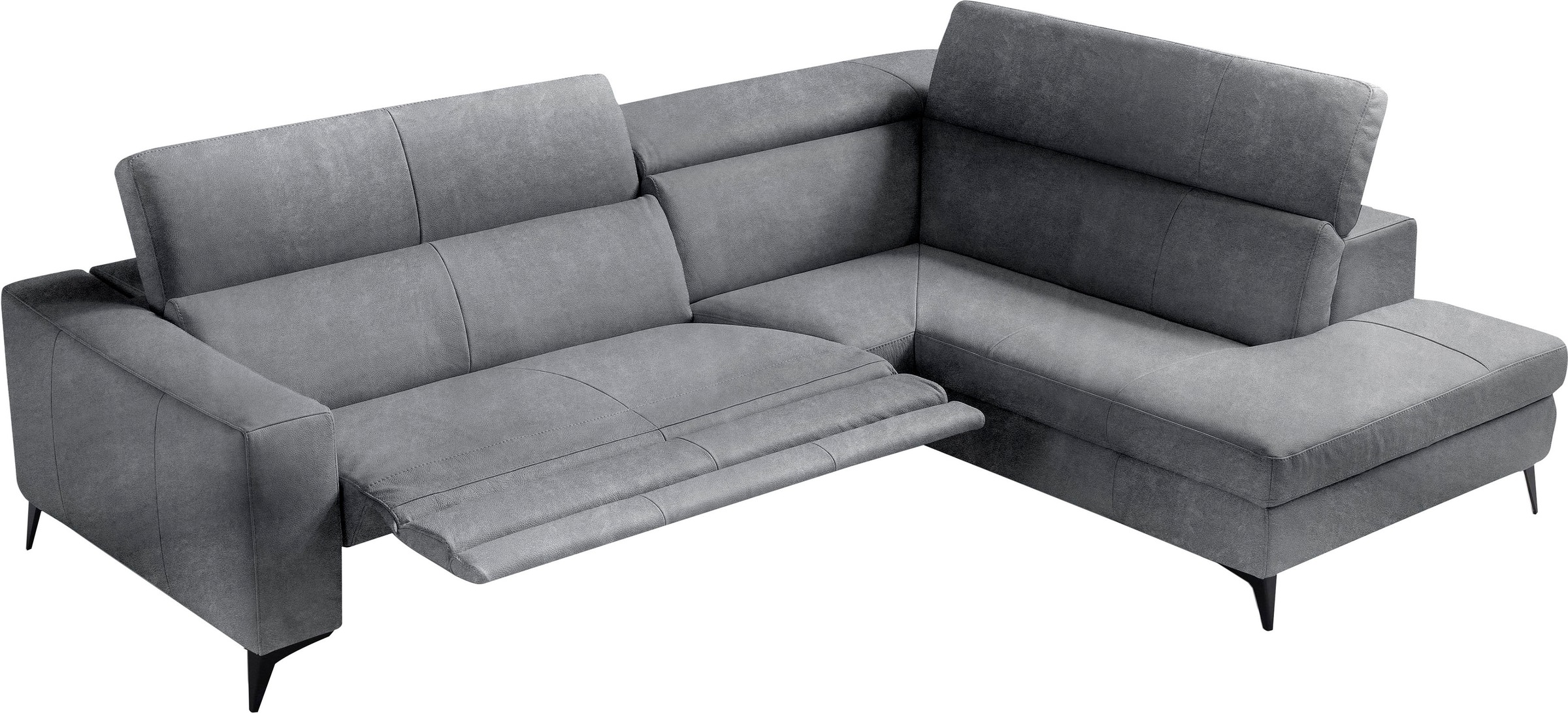 Egoitaliano Ecksofa »Edith, Designsofa mit hohem Sitzkomfort, L-Form« inkl. günstig online kaufen