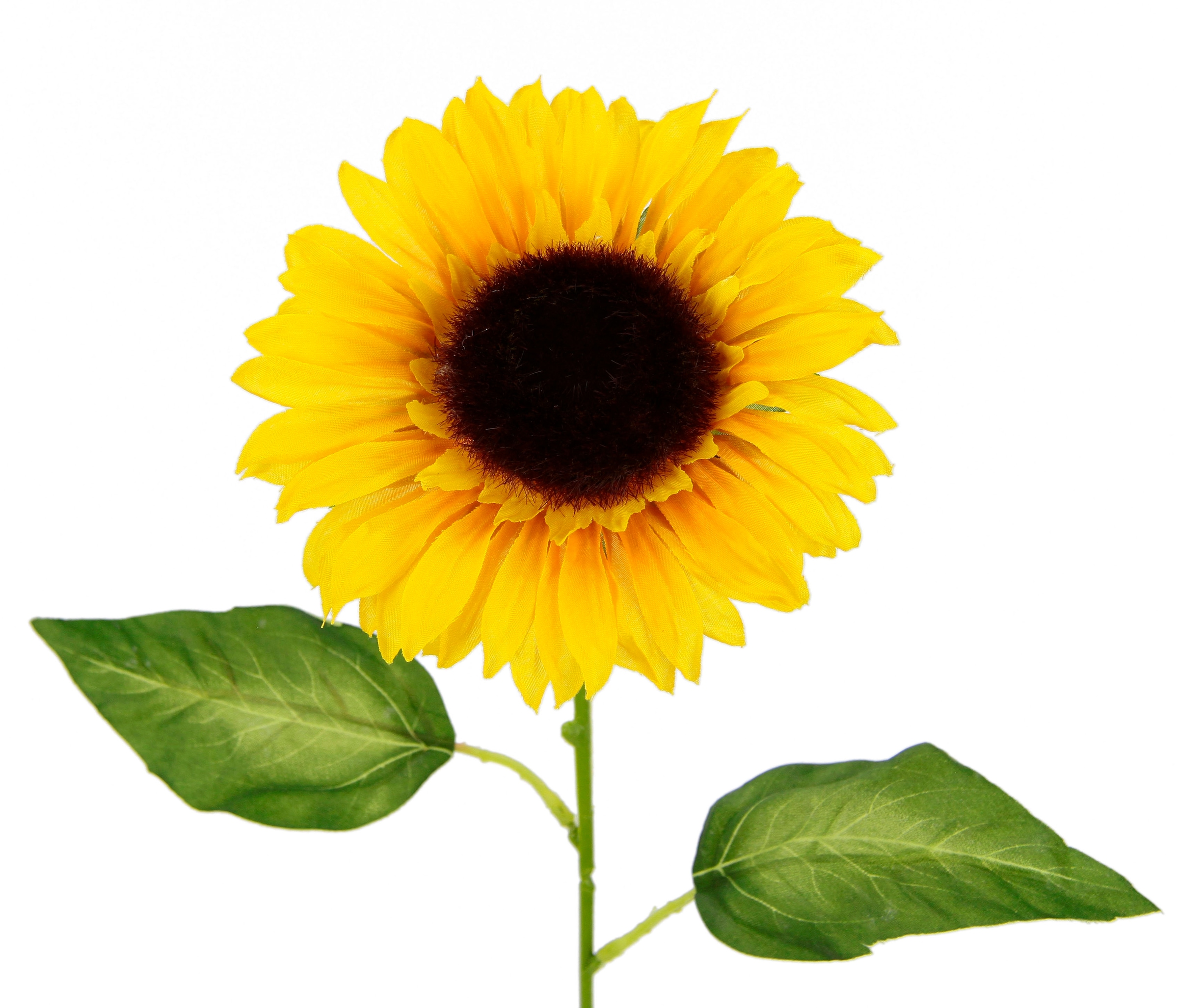 I.GE.A. Kunstblume »Sonnenblume«, Einzelblume, Stielblume, 5er Set