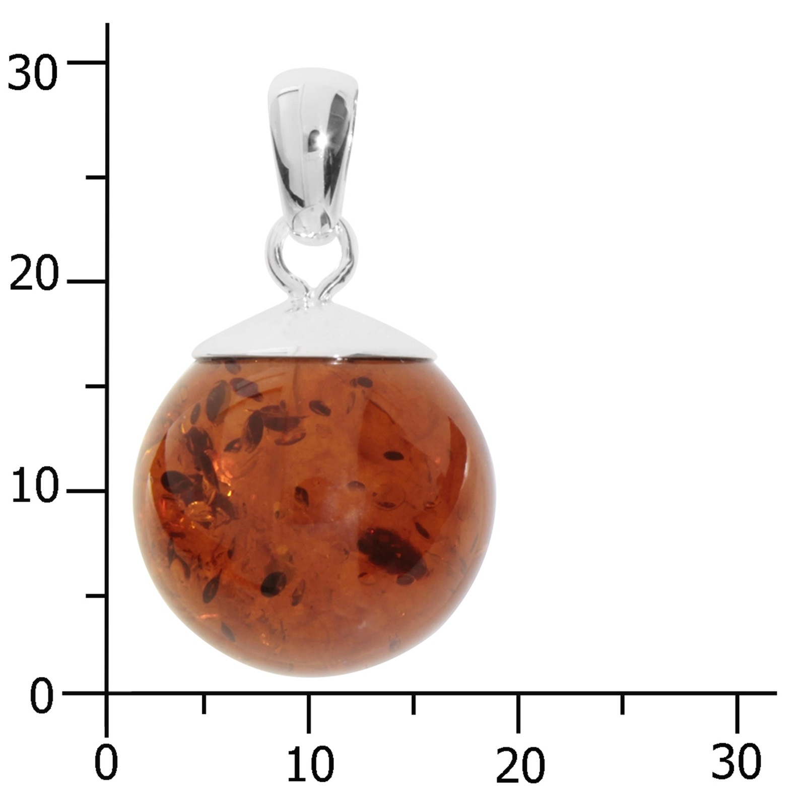 OSTSEE-SCHMUCK Kettenanhänger »Ostsee-Schmuck Anhänger Fanja Anhänger Fanja« (1 Stk. tlg.)