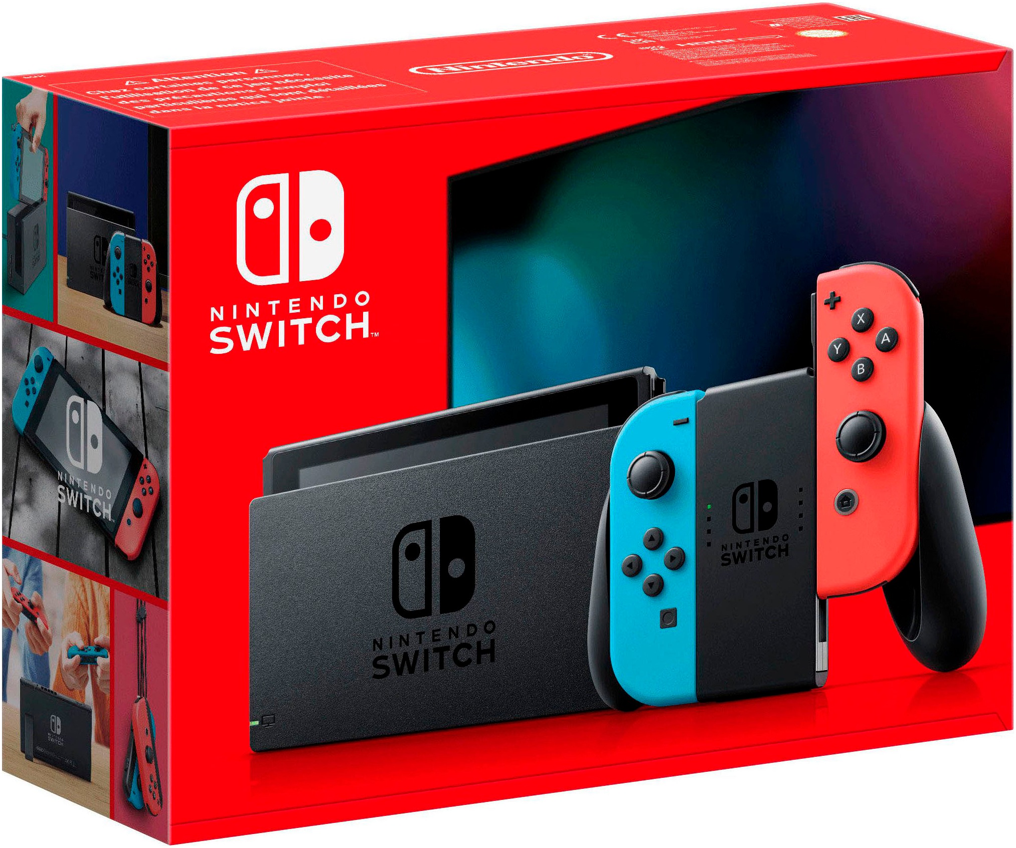Nintendo Switch Konsolen-Set »Switch + Super Mario Party Jamboree«, Switch inkl. Mario Party Jamboree und exklusives Müslischalen-Set