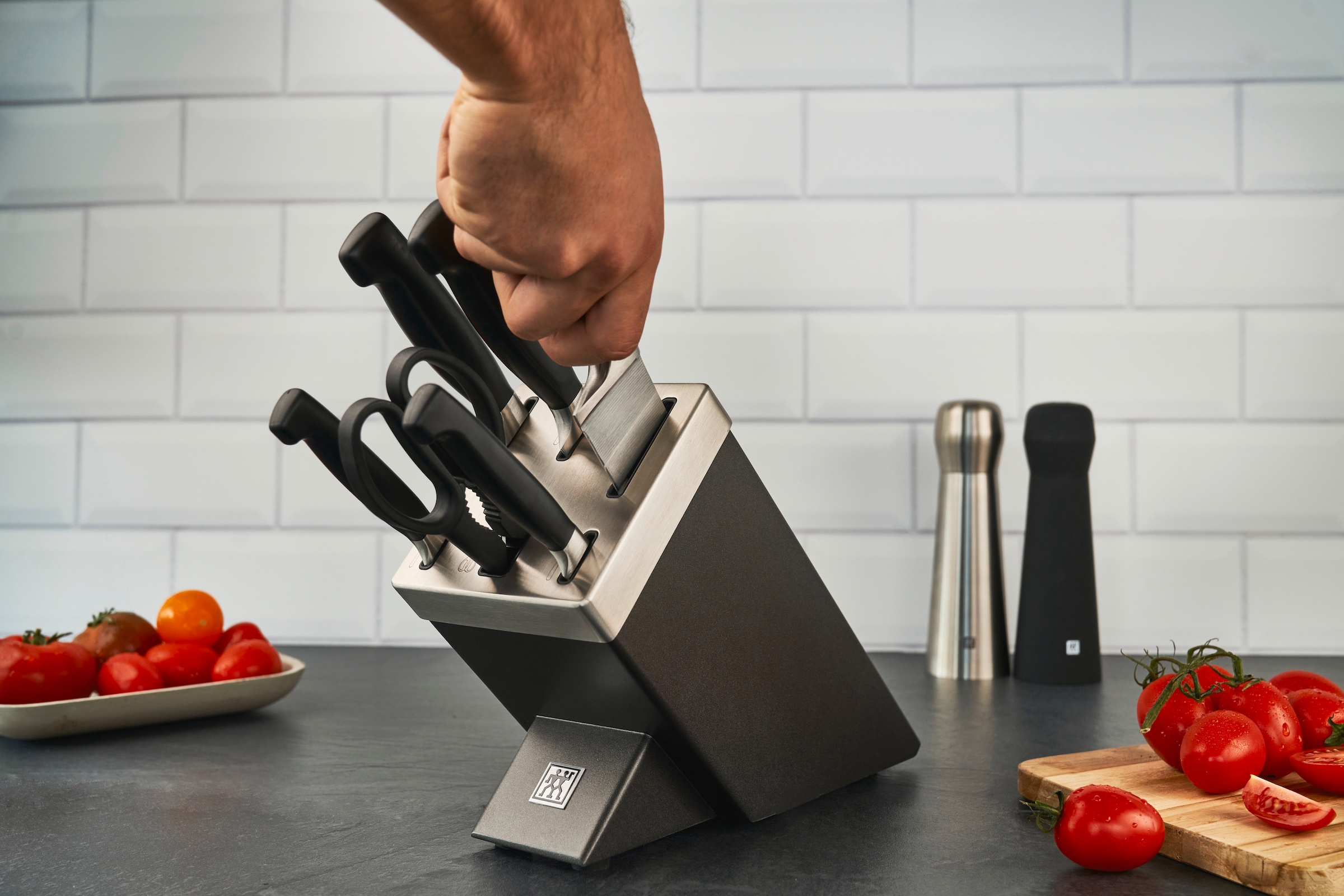 Zwilling Messerblock »****Vier Sterne«, 7 tlg., selbstschärfend günstig online kaufen