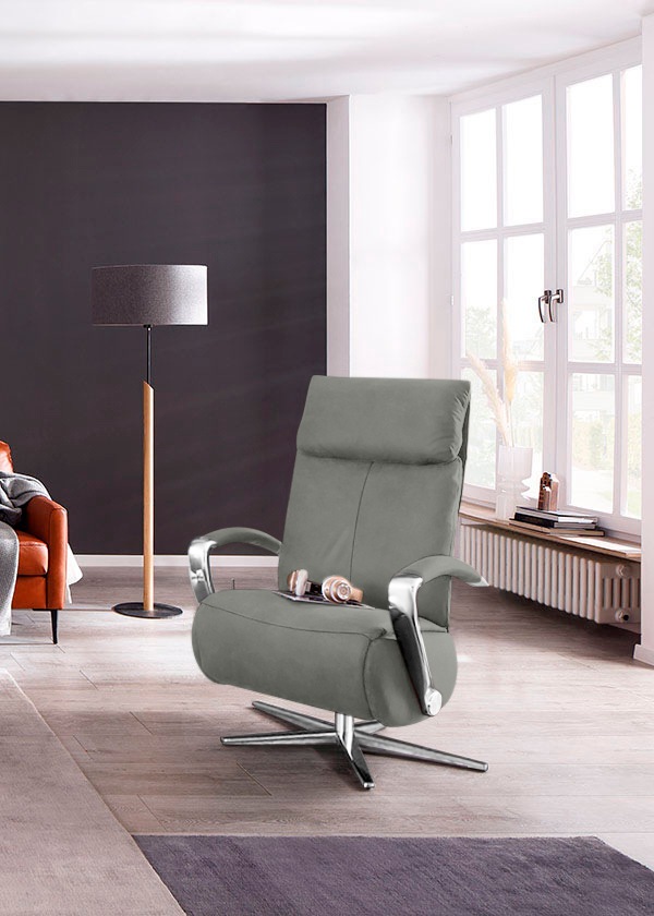 W.SCHILLIG Relaxsessel »rumbaa« wahlweise mit Doppelmotor, in Größen S, M & L, mit 5-Sternfuß