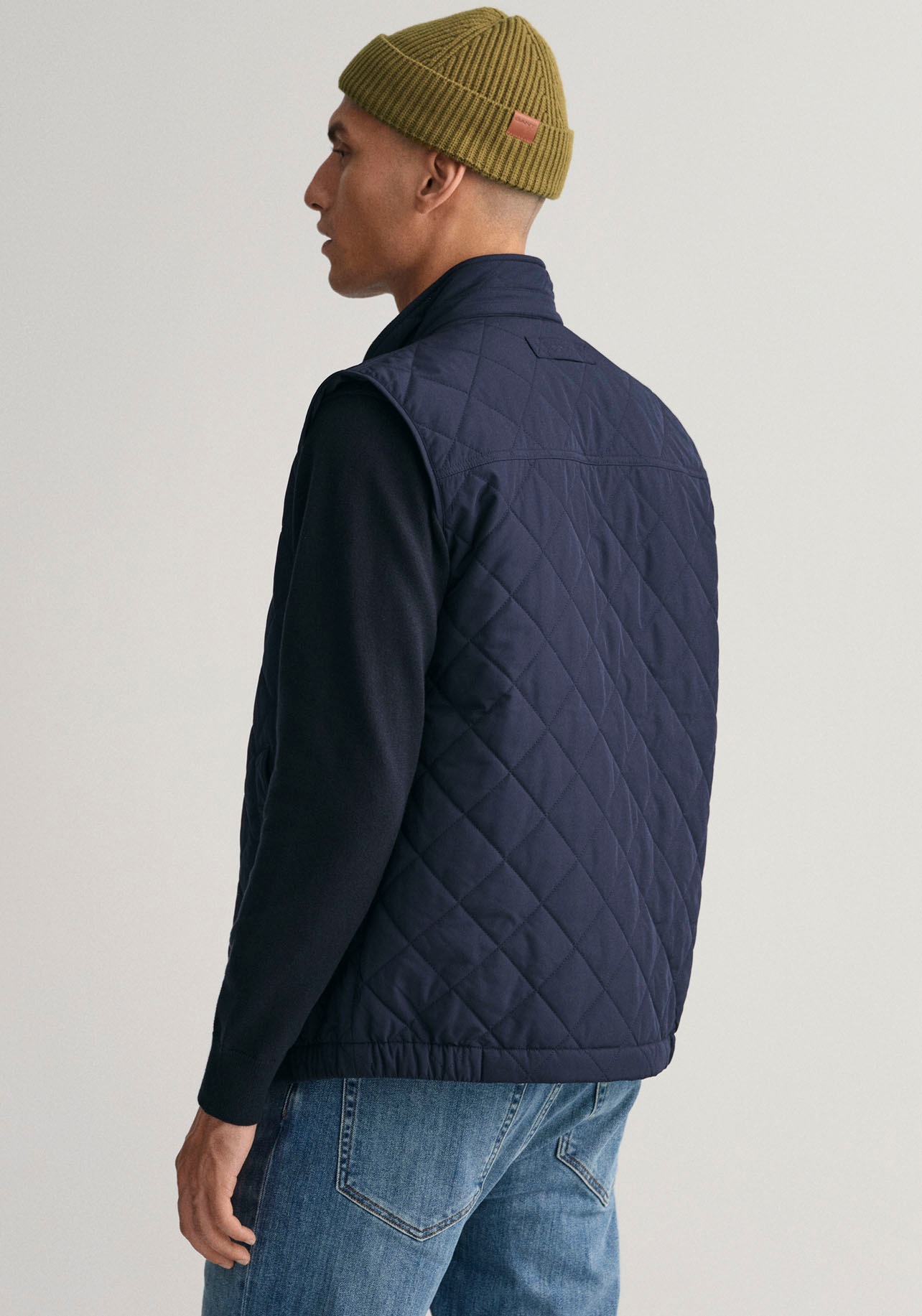 Gant Steppweste »QUILTED WINDCHEATER VEST«, mit Wattierung aus recyceltem Polyester